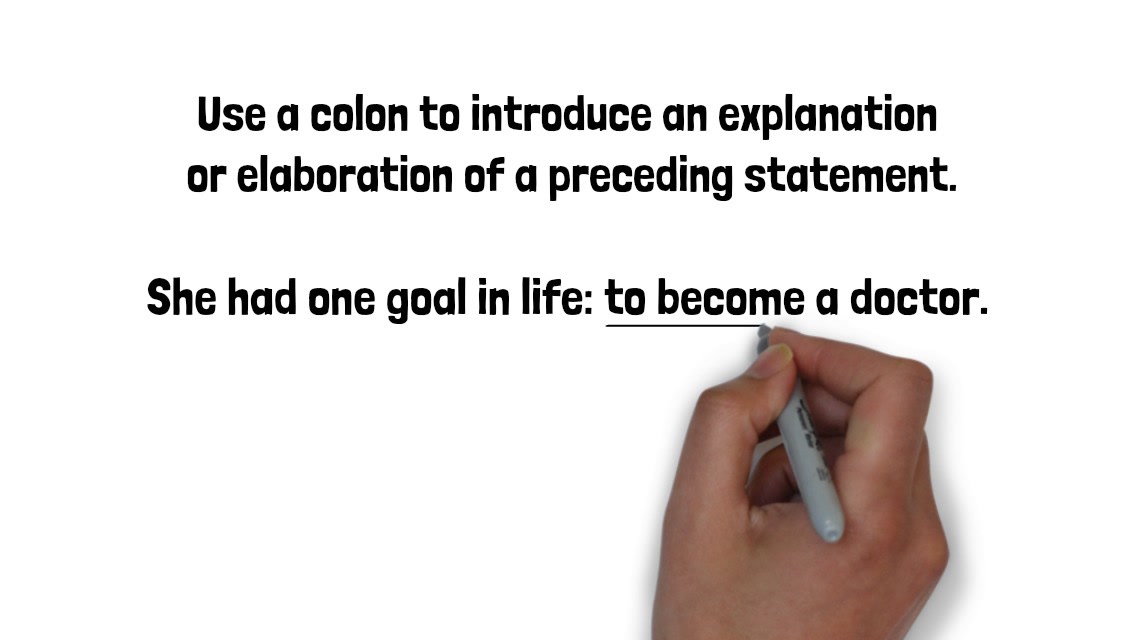 How to Use a Colon in Writing! Video and worksheet here: https ...