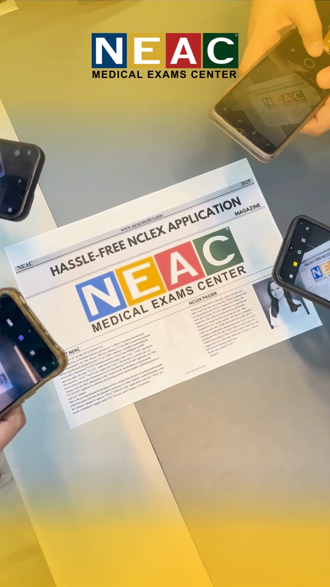 Hassle-Free... - NEAC Medical Exams Application Center | Facebook