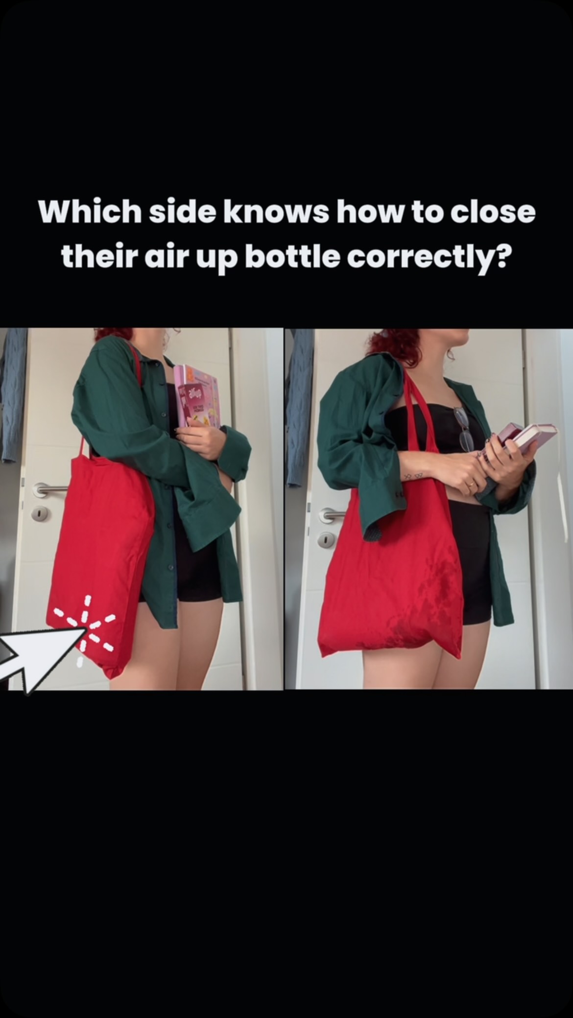 no one likes a wet tote…, here’s how to properly close your air up 💫 | air up