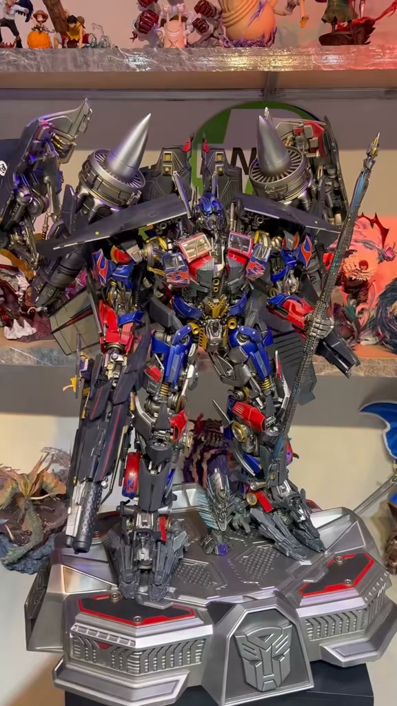 Let's unbox Jetpower Optimus Prime from Transformers Film together