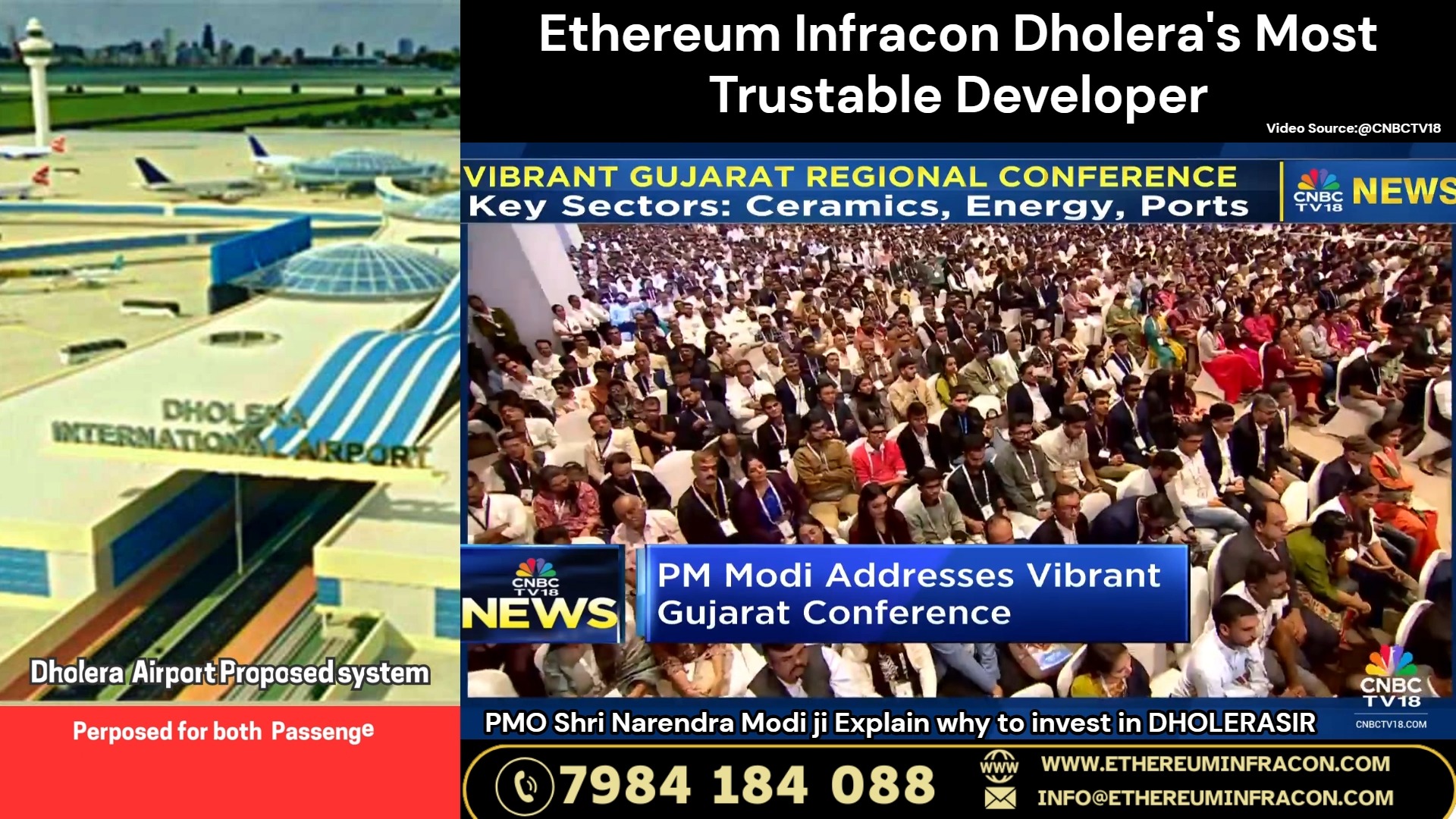 🇮🇳 𝐏𝐌𝐎 𝐭𝐨 𝐈𝐧𝐯𝐞𝐬𝐭𝐨𝐫𝐬: 𝐃𝐡𝐨𝐥𝐞𝐫𝐚... - Ethereum Infracon Dholera | Facebook