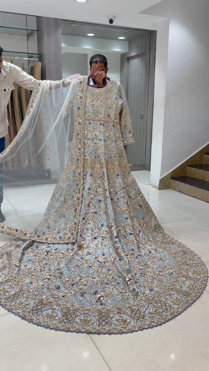 tail cut dresses in hyderabad ✨ Where elegance meets grandeur. Our **Premium Gowns** are crafted to make every entrance unforgettable. 💫, ., EXPLORE YOUR TRUE STYLE.., KACHHI SHOP , Grab our exquisite masterpieces at Color:Hibiscus Birthday Outfits | Fashion July 10 Shoot Pakistani bridal dresses