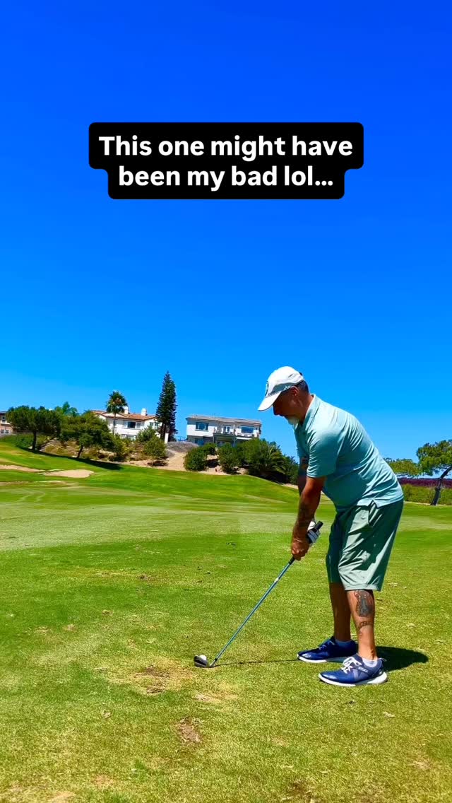 Shanked it just a bit lol #golf #golfer #golfing #golflife #golfr # ...