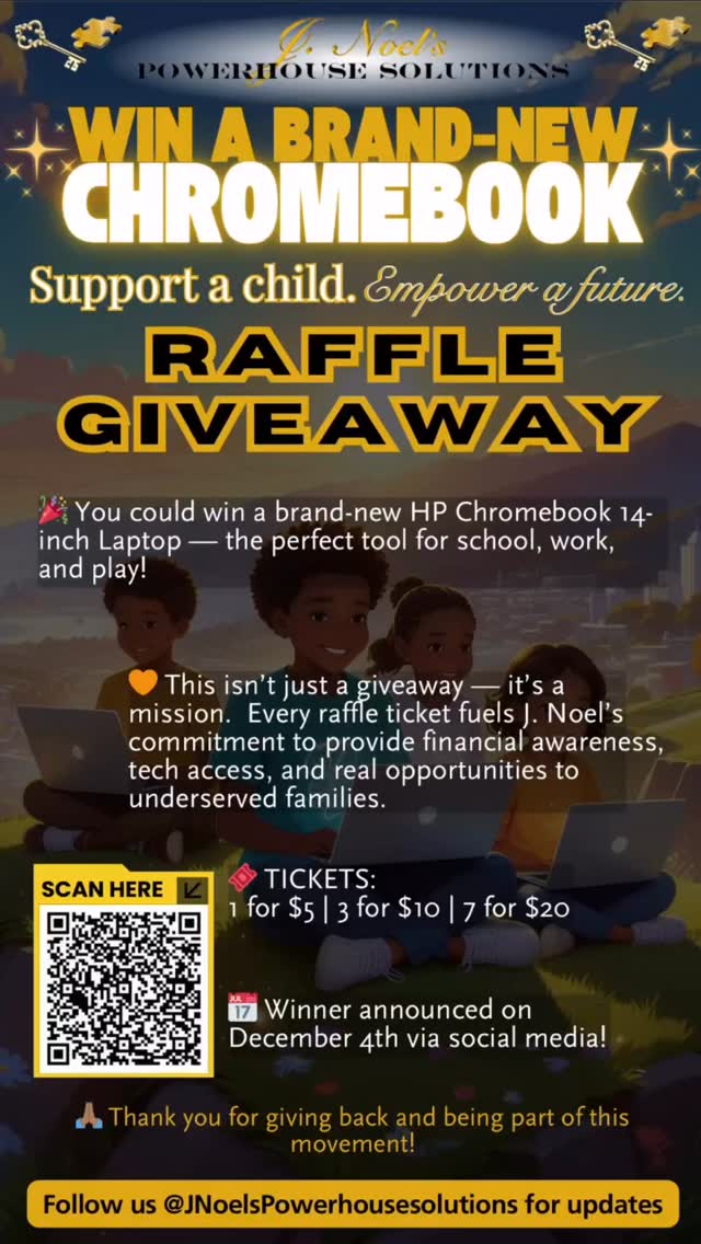 Raffle Alert! Your new Chromebook could be one click away! Scan the QR ...