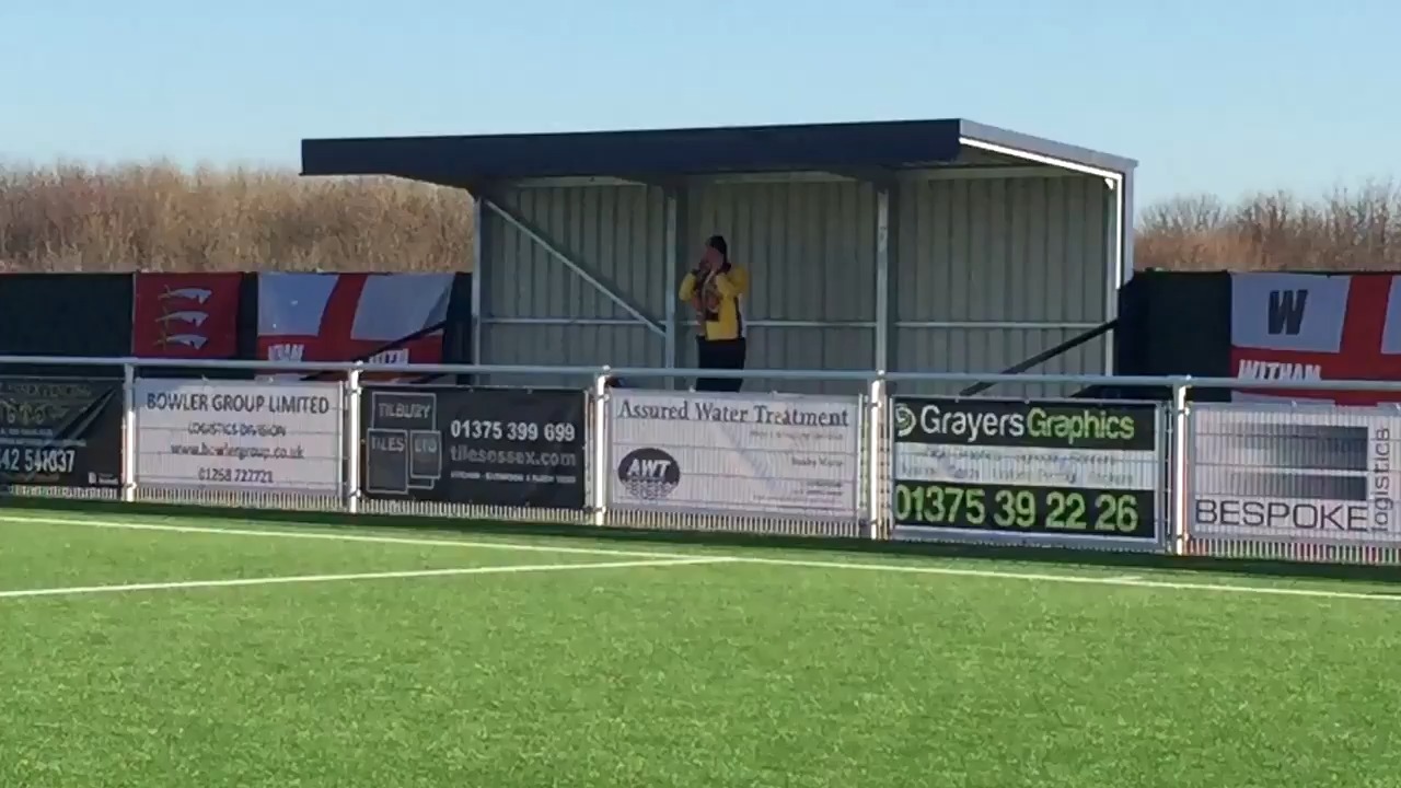 Throwback to Witham Town 'superfan' James Beardwell who during his side ...