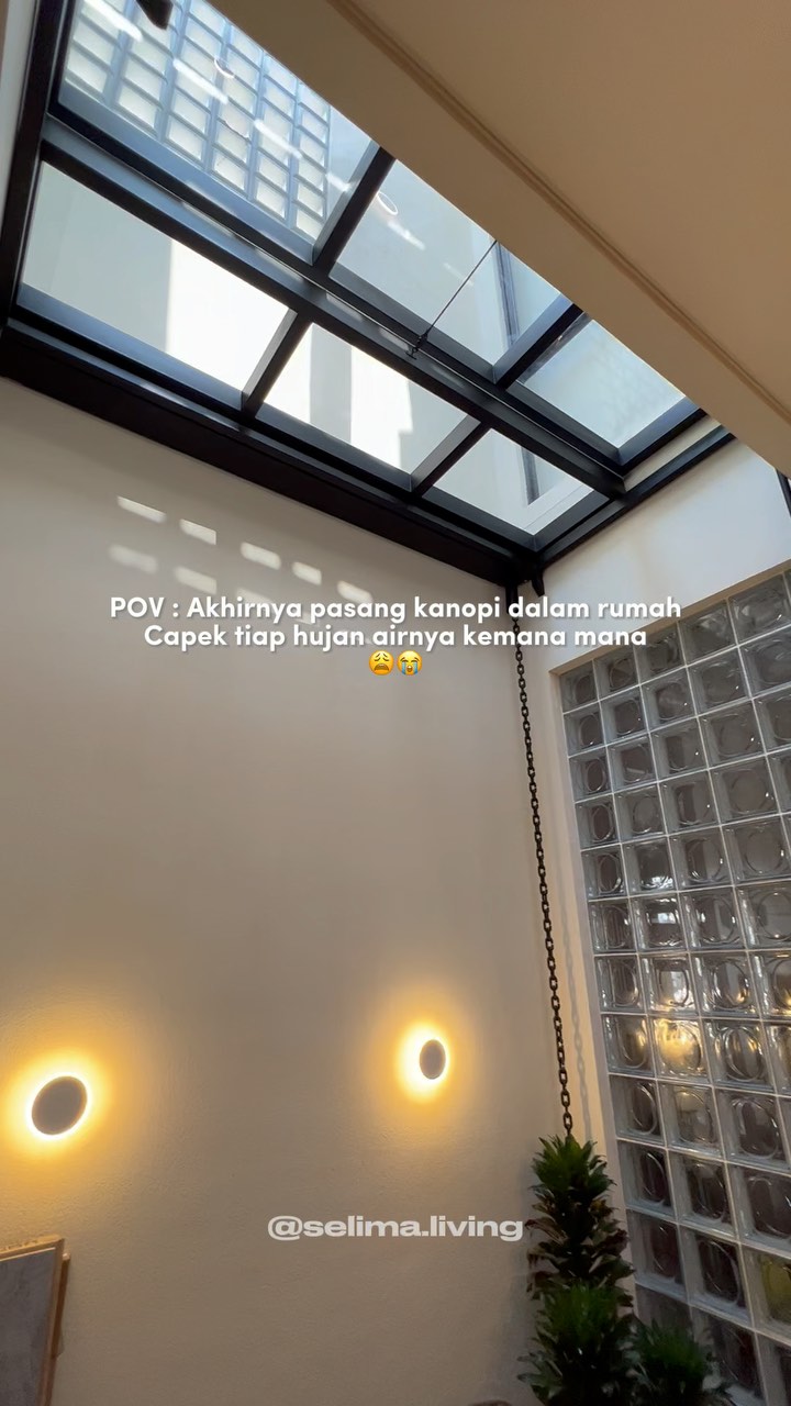 AKHIRNYA PASANG KANOPI DALAM RUMAH DARIPADA BANYAK DRAMA 😩😭 OH HAI ...