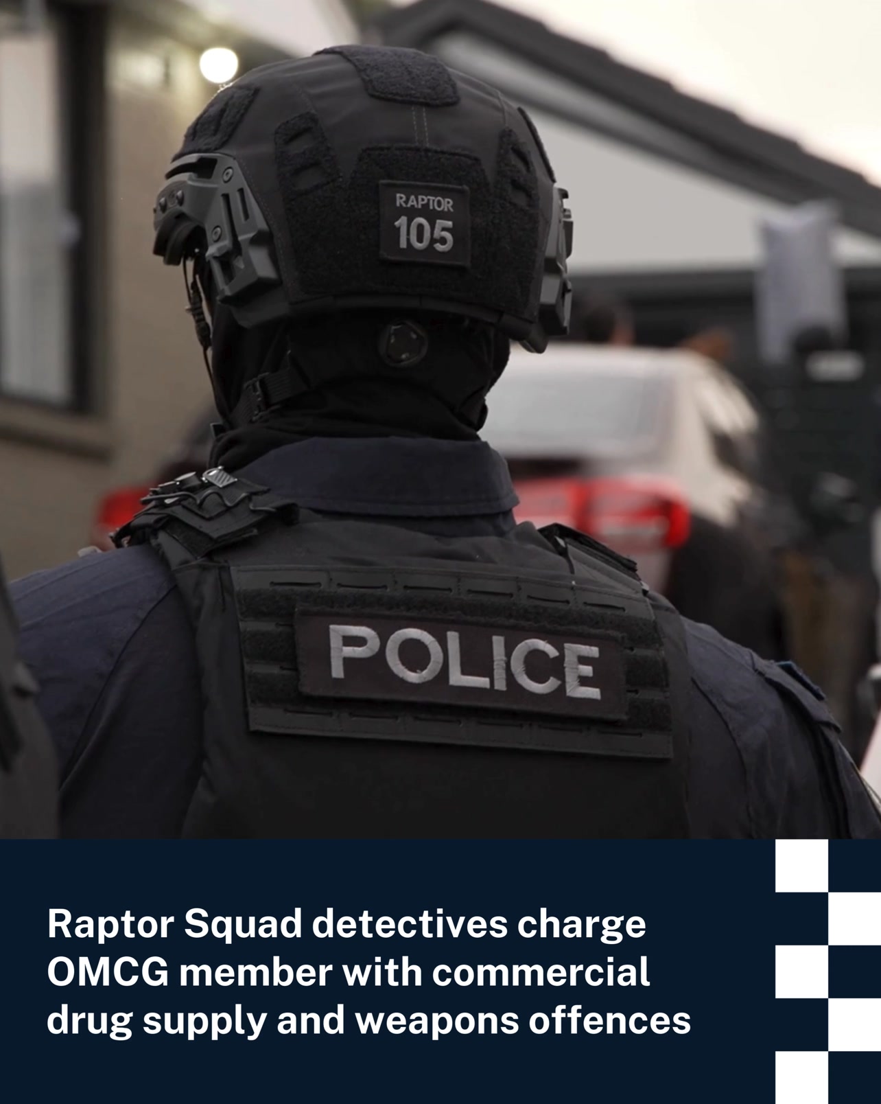 Raptor Squad detectives have charged a Comanchero Outlaw Motorcycle ...