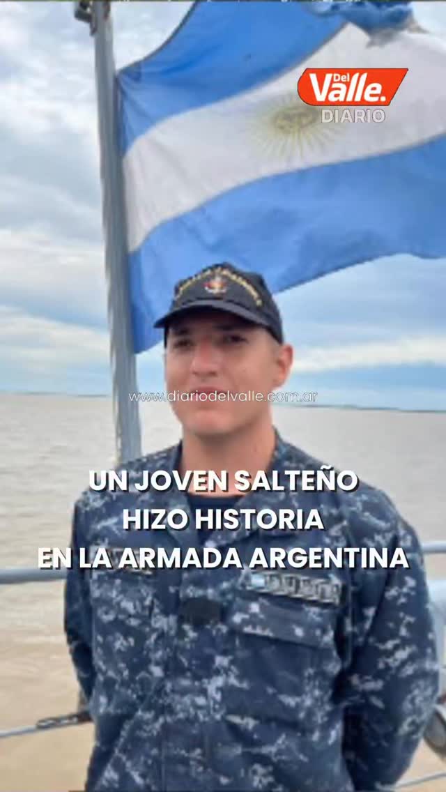 🔴 ORGULLO SALTEÑO EN LA ARMADA ARGENTINA El salteño Facundo Galli Lobo ...