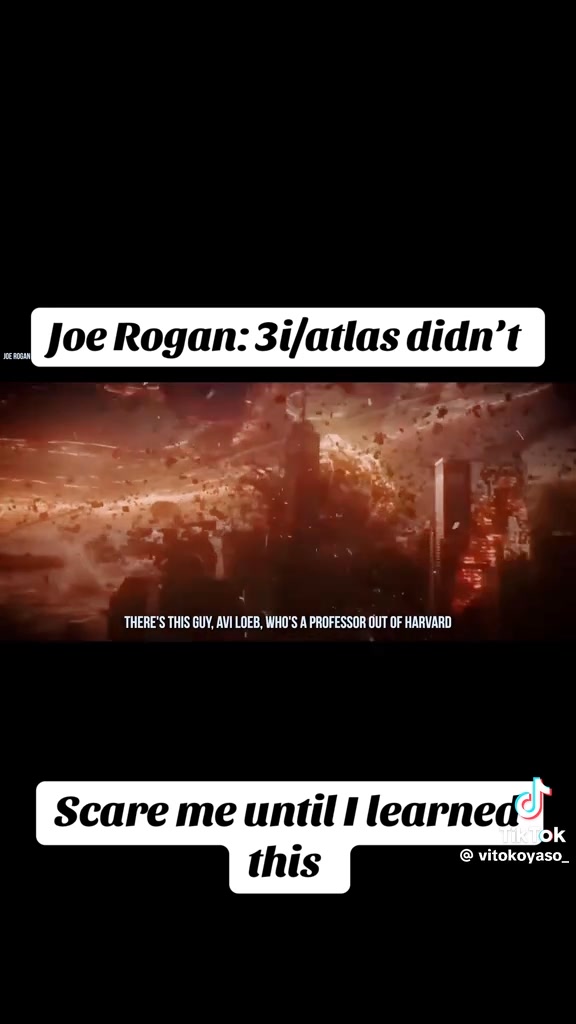 JOE ROGAN … 3I Atlas didn’t scare me until I learned this … check this ...