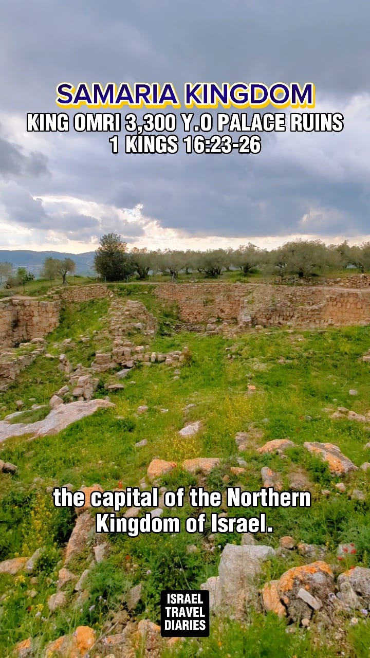 Samaria is the capital of the Northern Kingdom, Israel. King OMRI ...