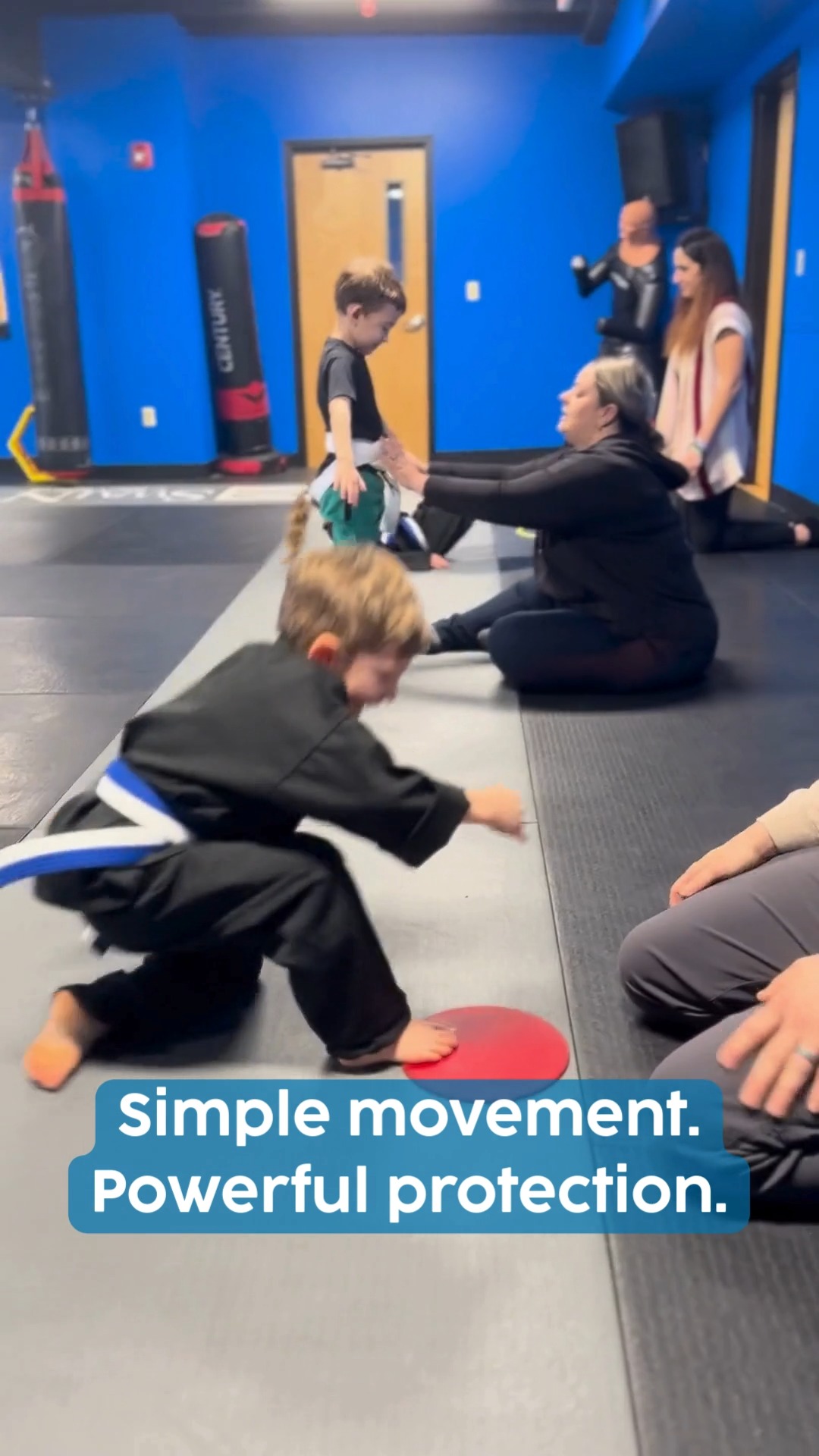 One of the most important safety skills we teach is the double back ...