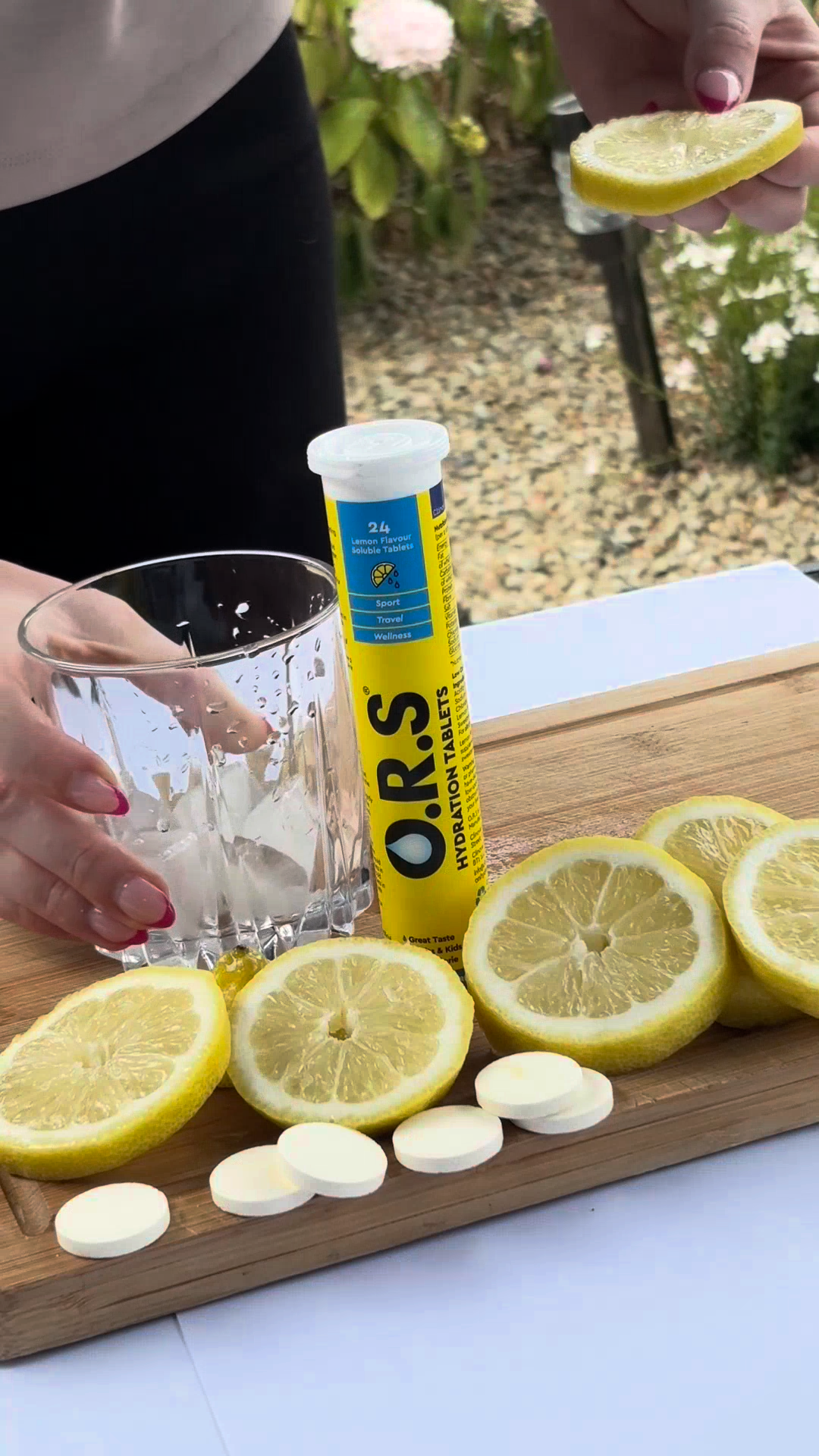 今夏完売☆O.R.S HydrationTablets 24錠6本☆レモン 看護・介護用品