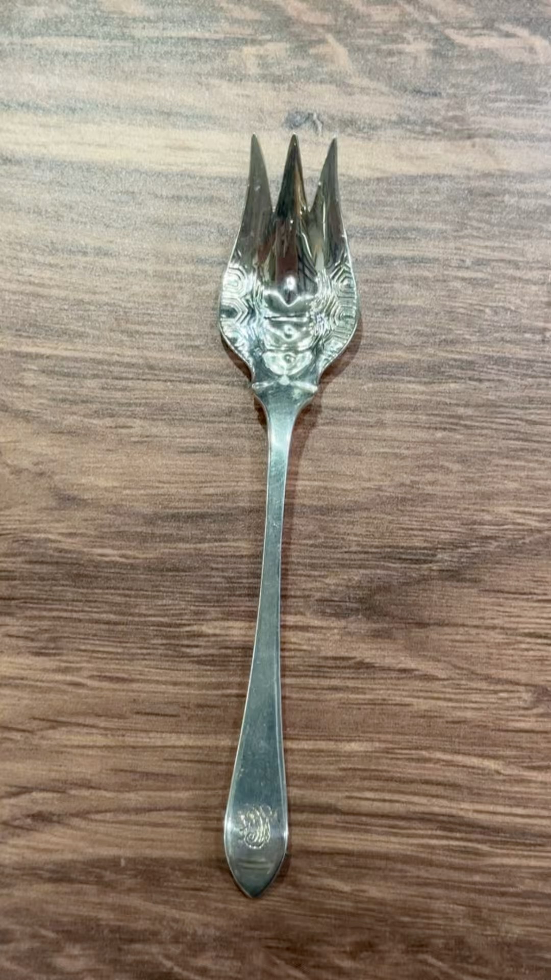 Tiffany! American sterling silver set of 6 two-tine strawberry