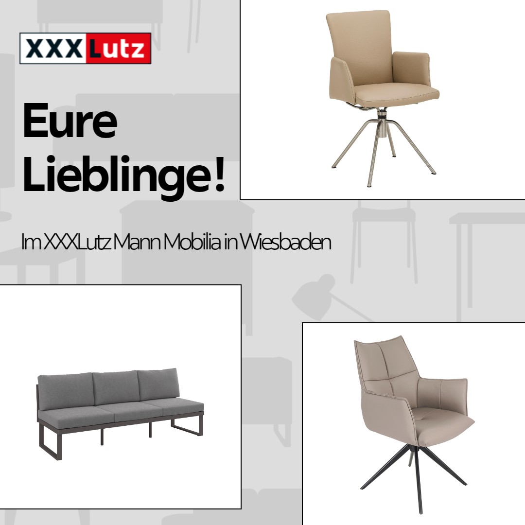 Wir präsentieren: Die Favoriten aus deinem XXXLutz Mann Mobilia Möbelhaus in Wiesbaden. | XXXLutz Deutschland