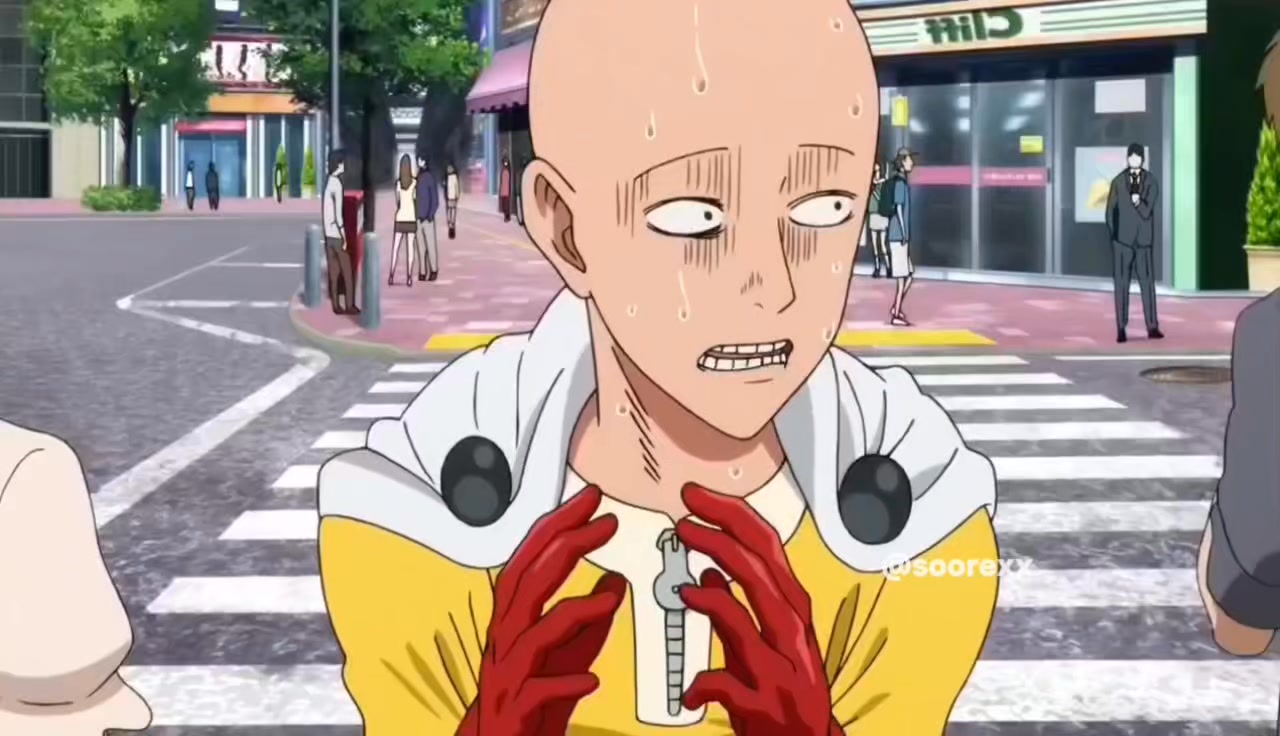 🍜: One-Punch Man First Fight Scene 🎥: Follow For More #AnimeMoments # ...