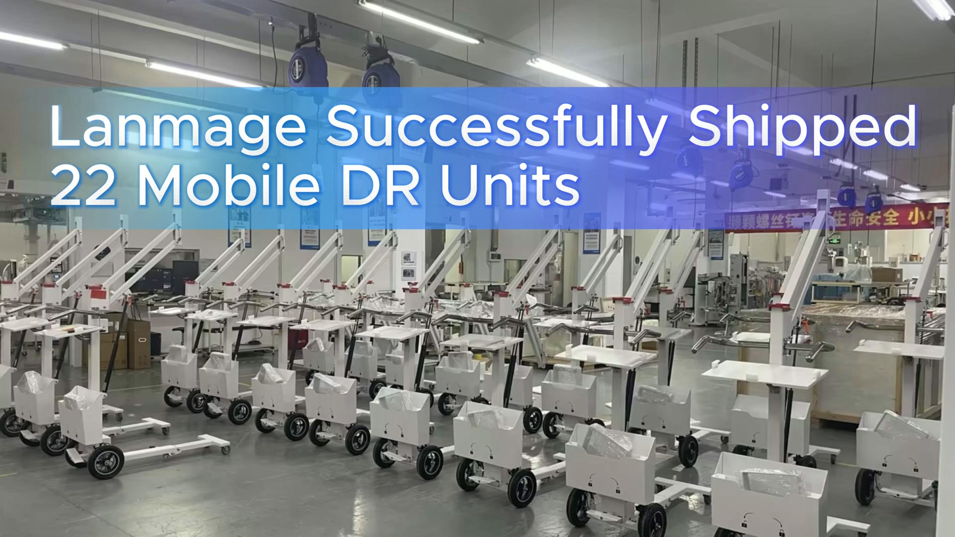 22 Mobile DR Systems Shipped to Europe! Another successful