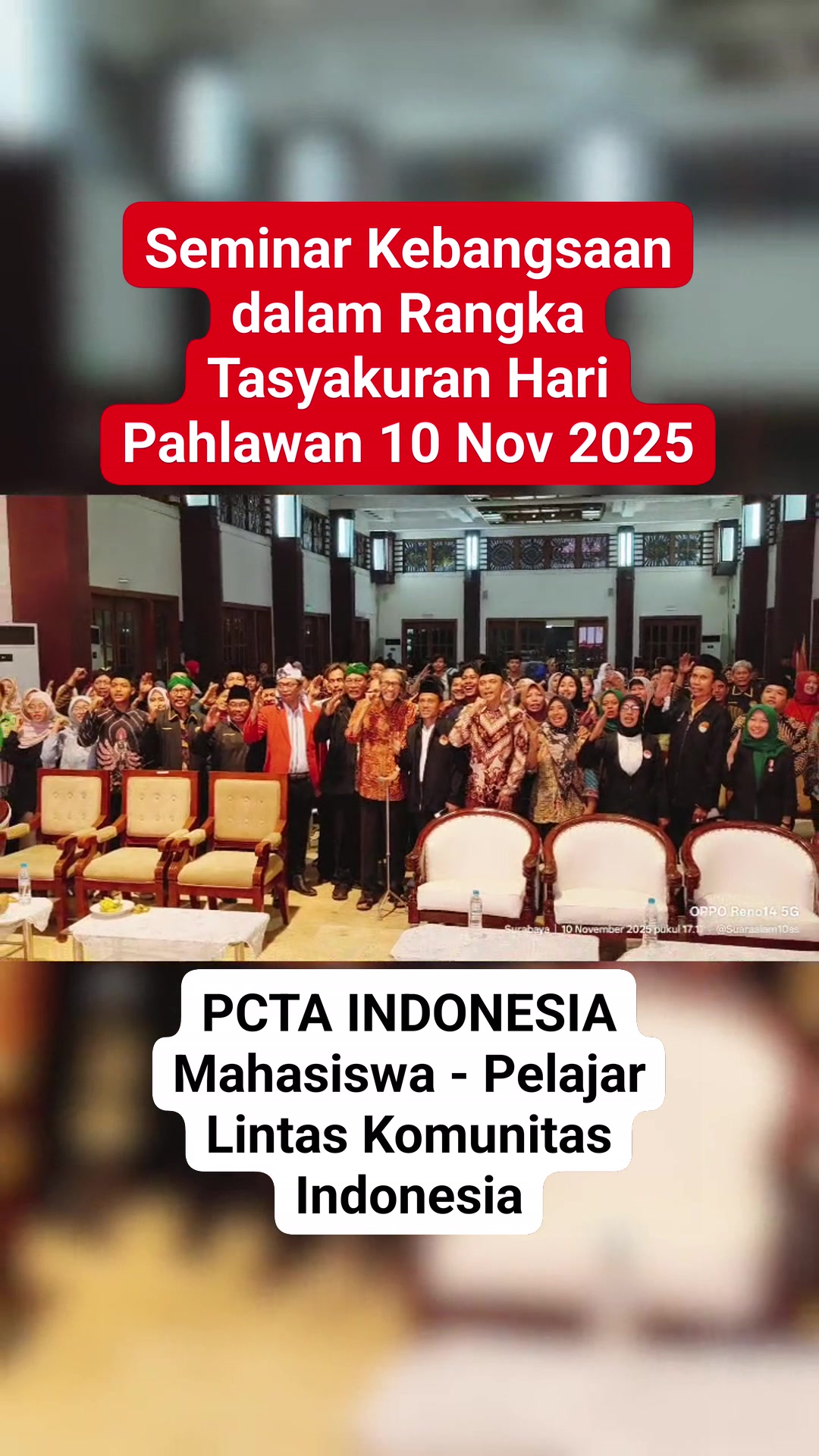 Seminar kebangsaan dengan Sejarawan Nasional Prof, Dr Anhar Gonggong ...