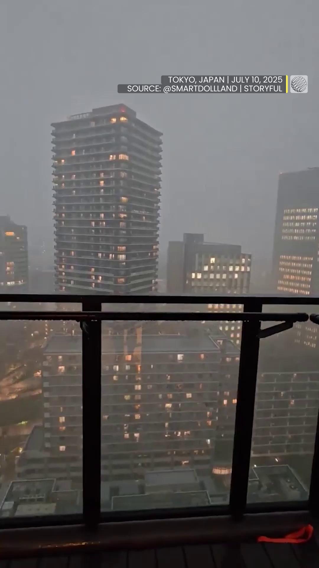 A record-breaking rainfall event led to this intense sight on the ...