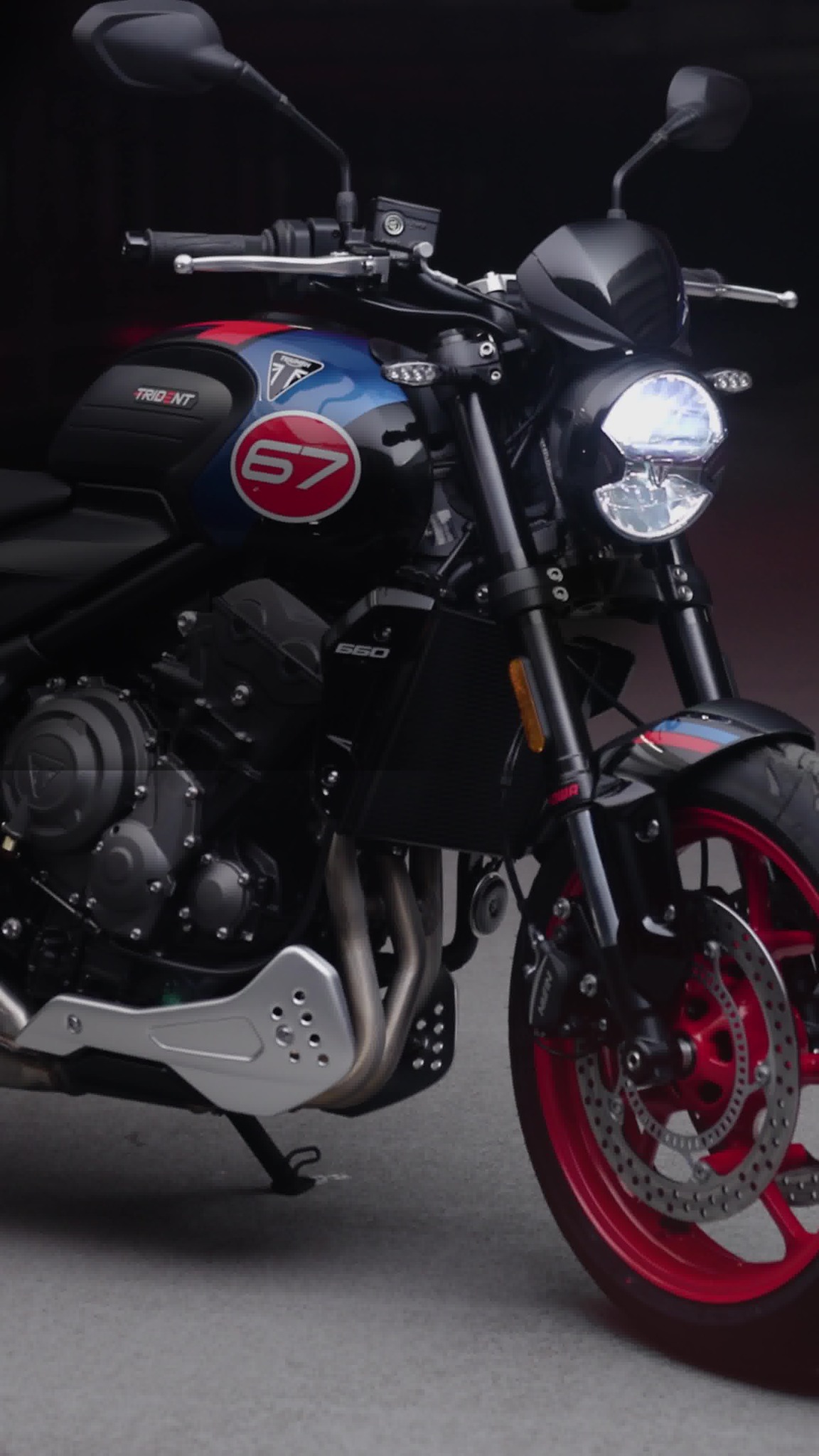 Iconic. Bold. Triple powered. Meet the 2026 Trident 660 Triple Tribute ...