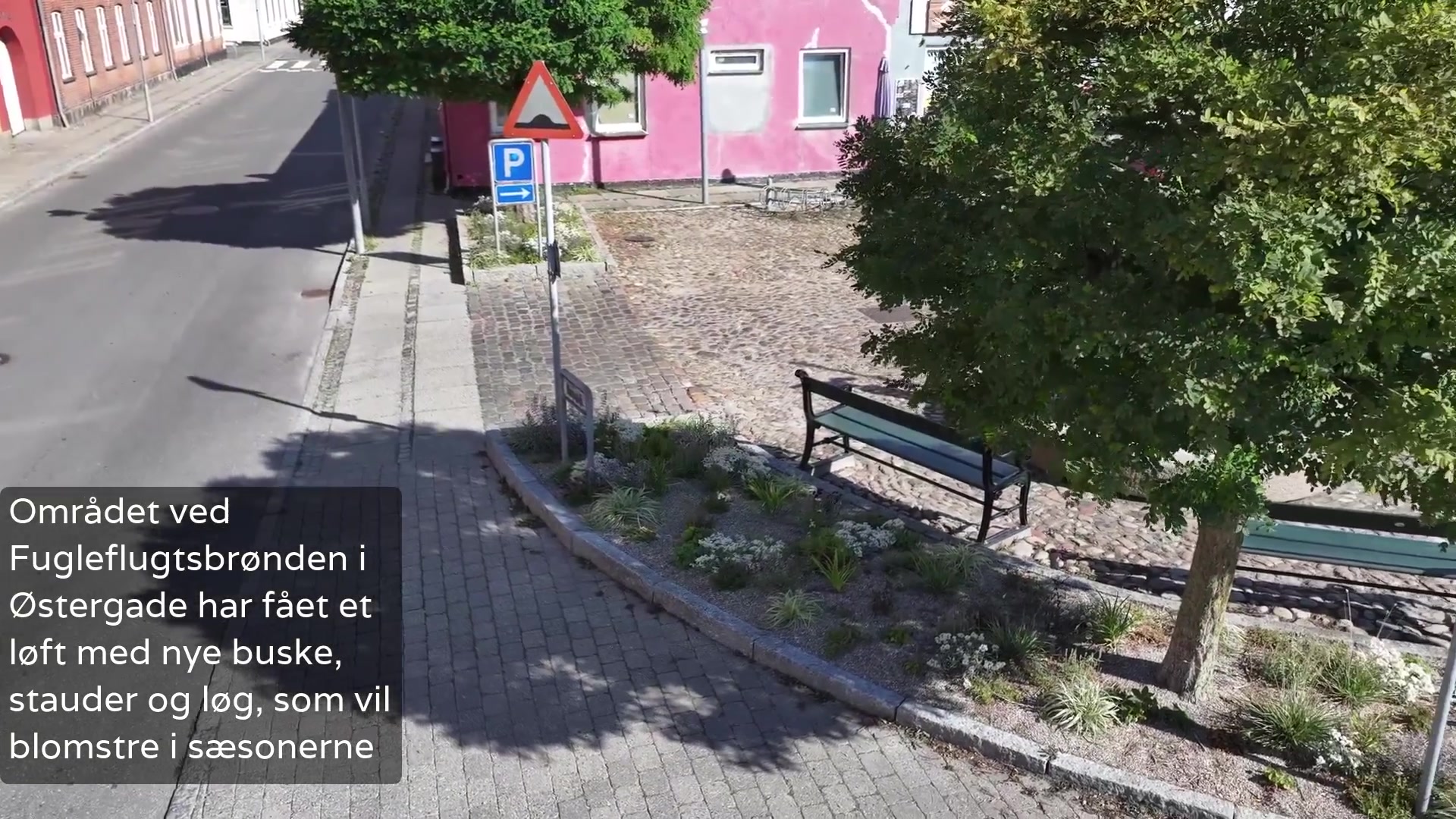 OMRÅDEFORNYELSEN I RØDBY ER NU AFSLUTTET I løbet af projektet er der ...