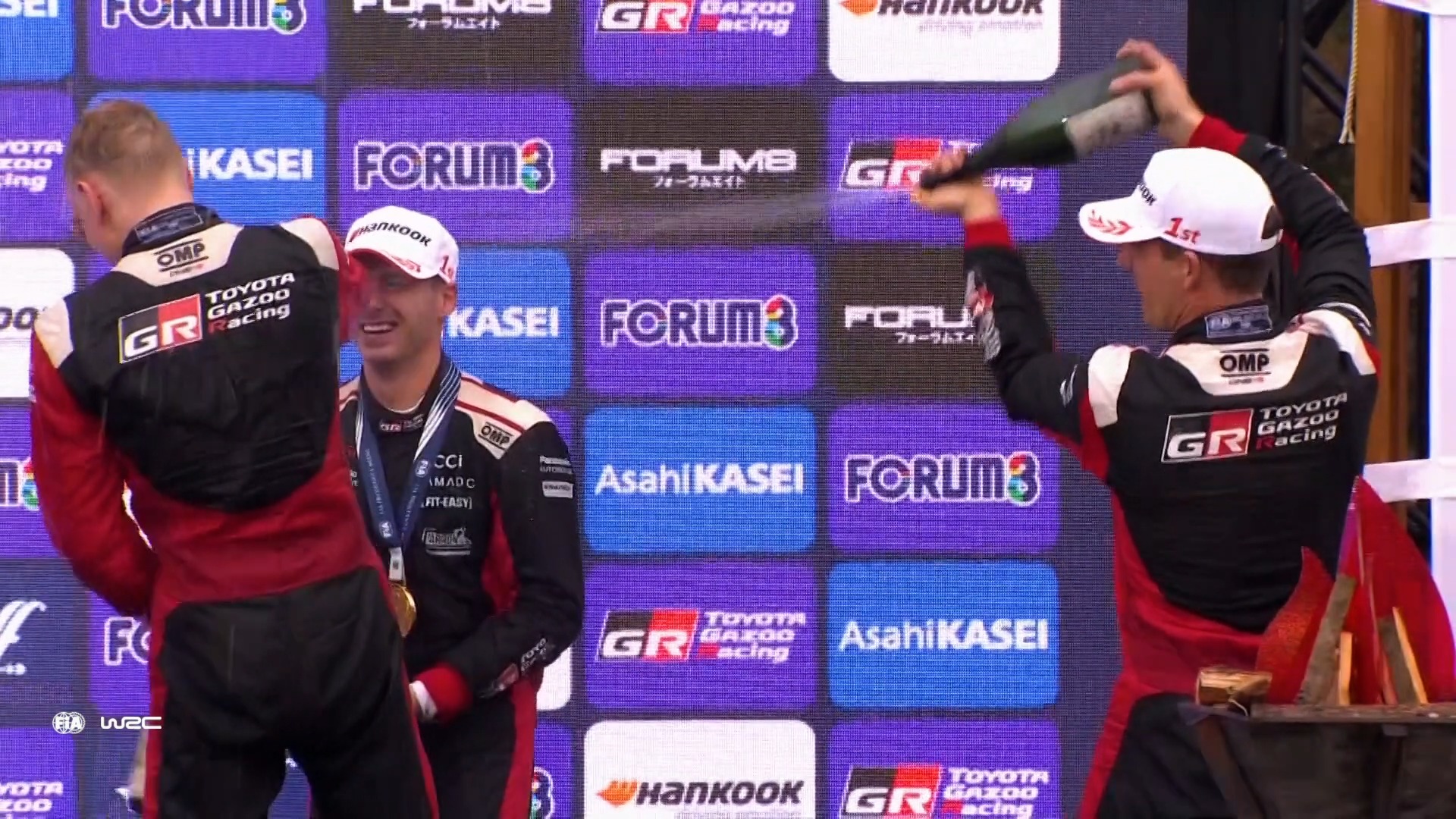 Winners in Japan! 🏆 #WRC | #RallyJapan 🇯🇵 | WRC - FIA World