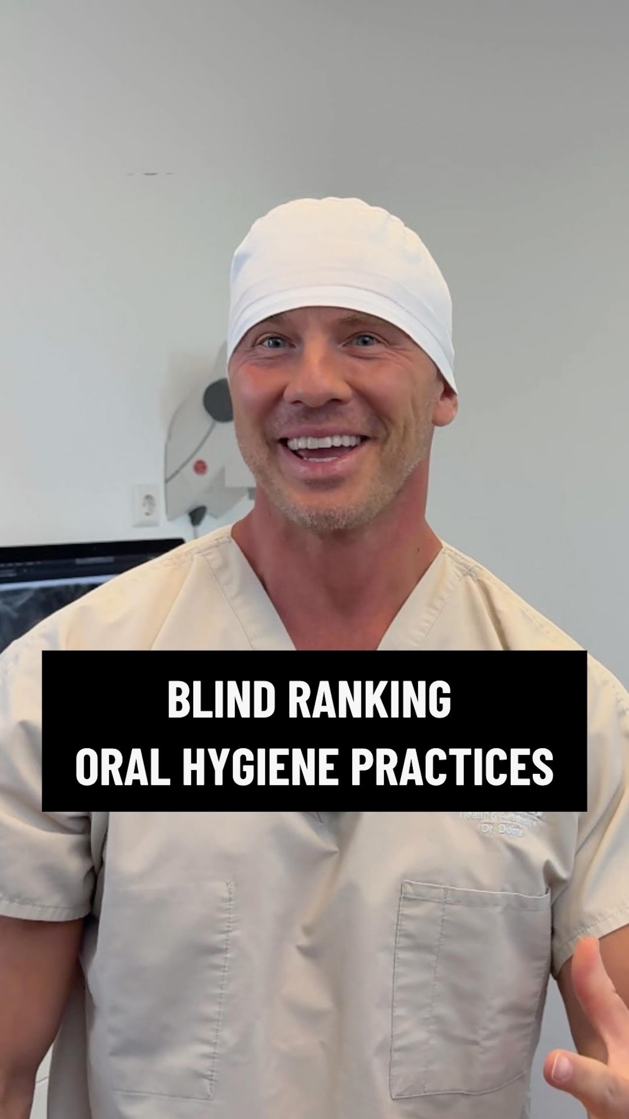 Blind ranking oral hygiene Practices! Hydroxyapatite at number one ...