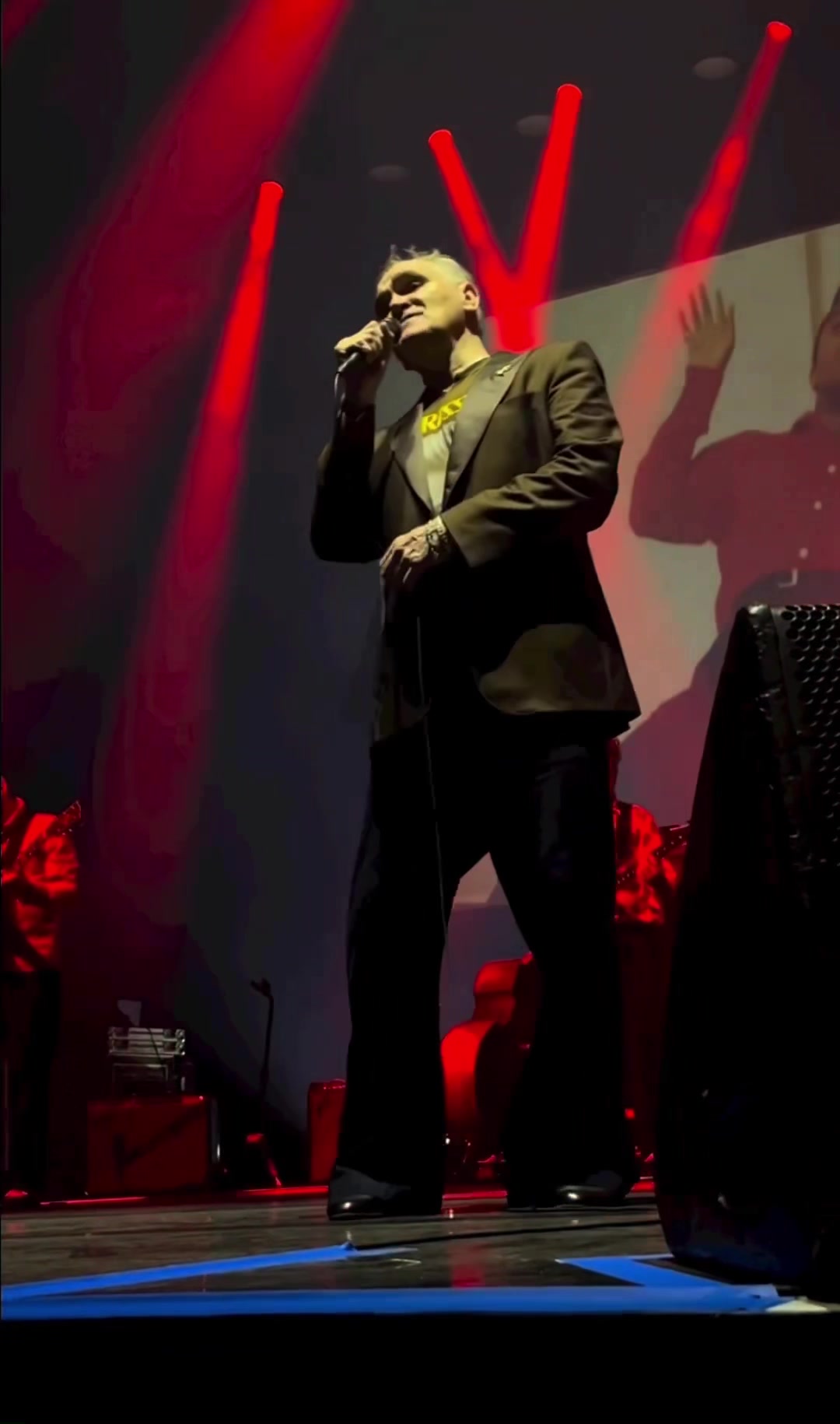 Recorded on this day in 1997, Morrissey performs 