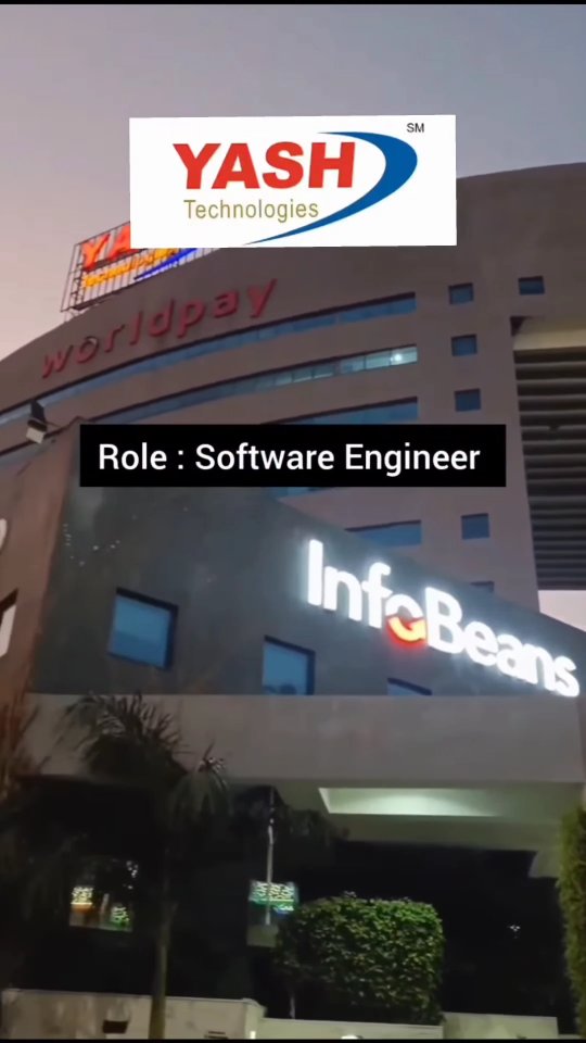 Yash Technology company Recruitment Software Engineer Freshers ...