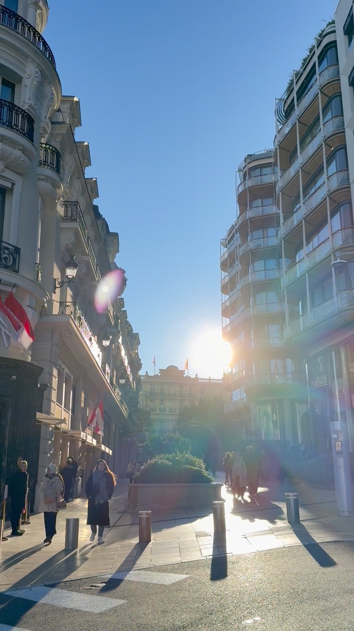 Monaco reveals a quieter rhythm around midday. The streets near the ...
