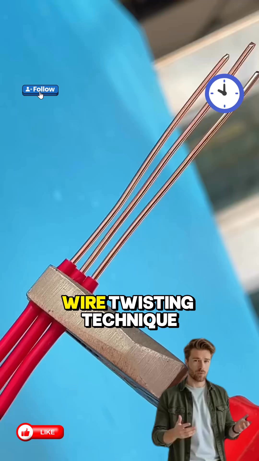 Watch how to Twisting technique for three single-core electrical wires ...
