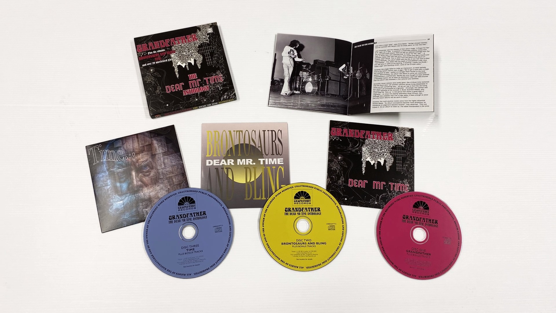 Available now is our 3CD anthology of all the material by 60s five 