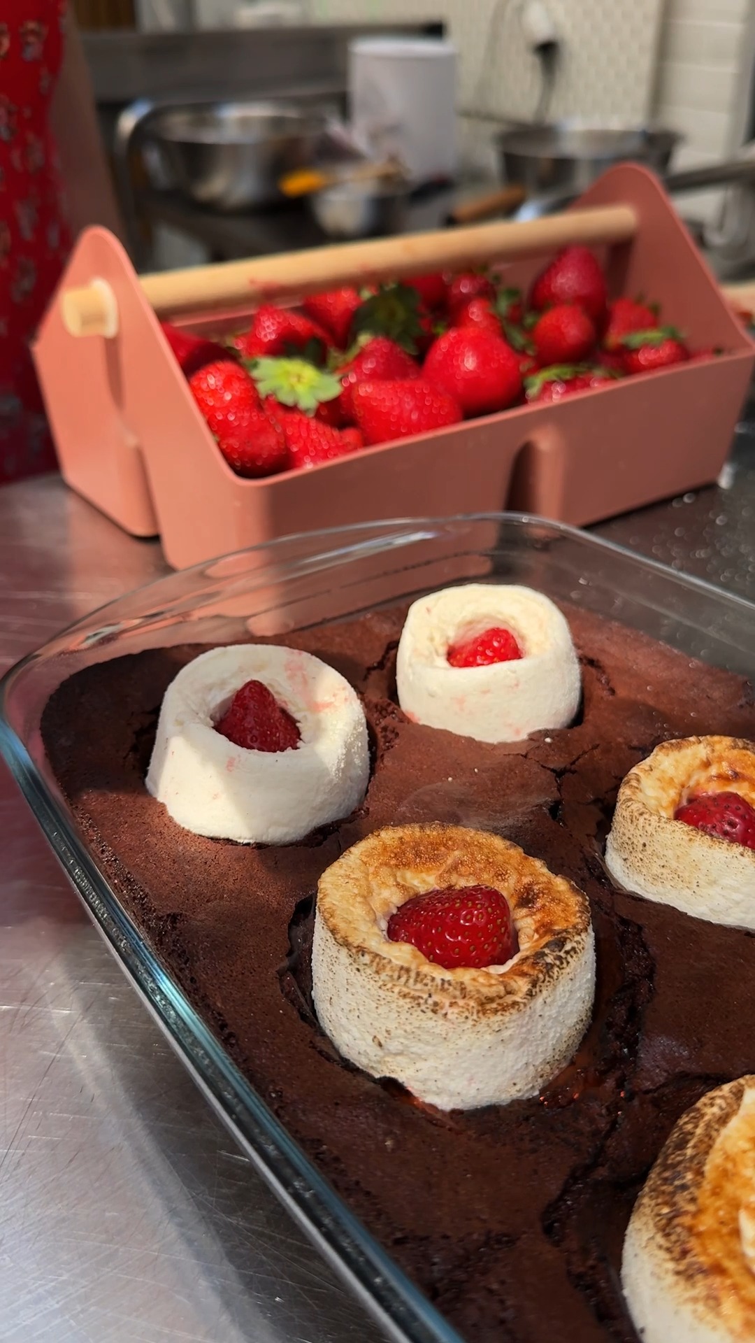 Curated visual reference: Visual Reference: Strawberry S Mores Brownies Fudgy Fruity And Toasted To Perfection
