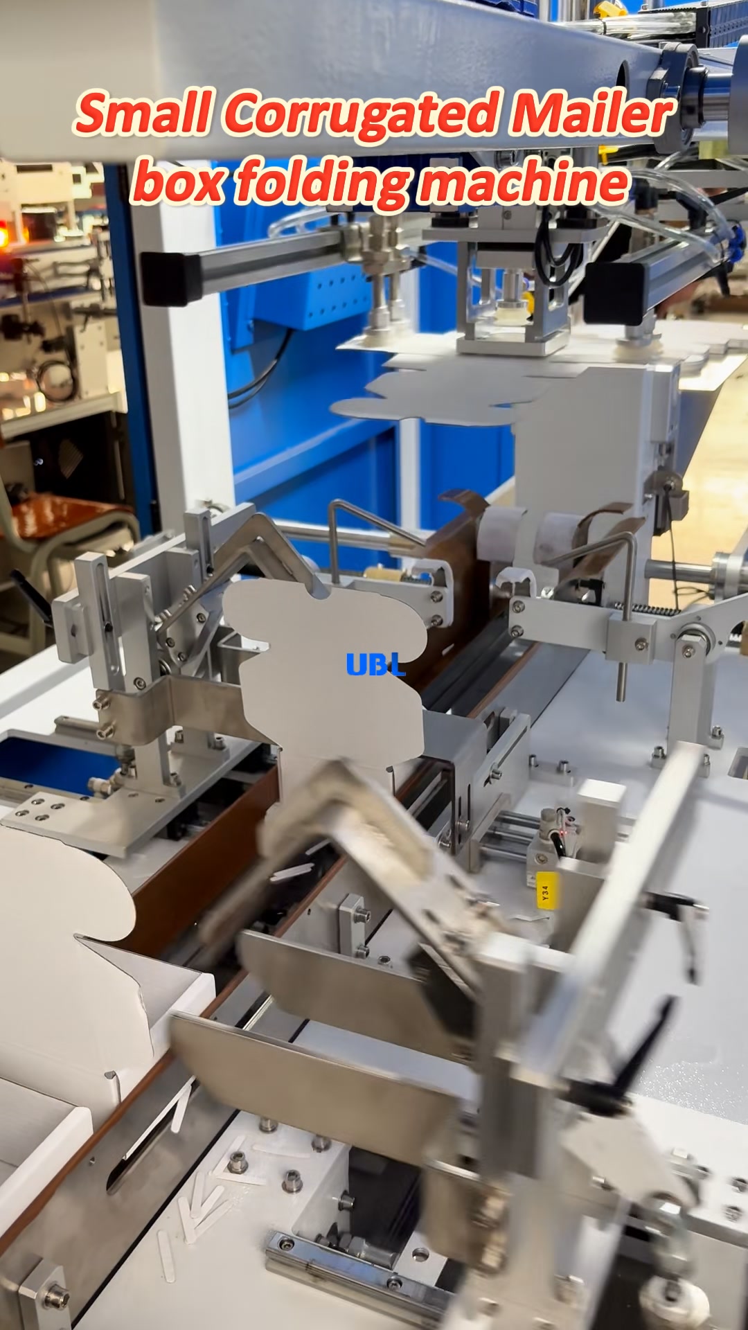 Tired of Slow Manual Folding? 1-Button Small Corrugated Mailer box ...