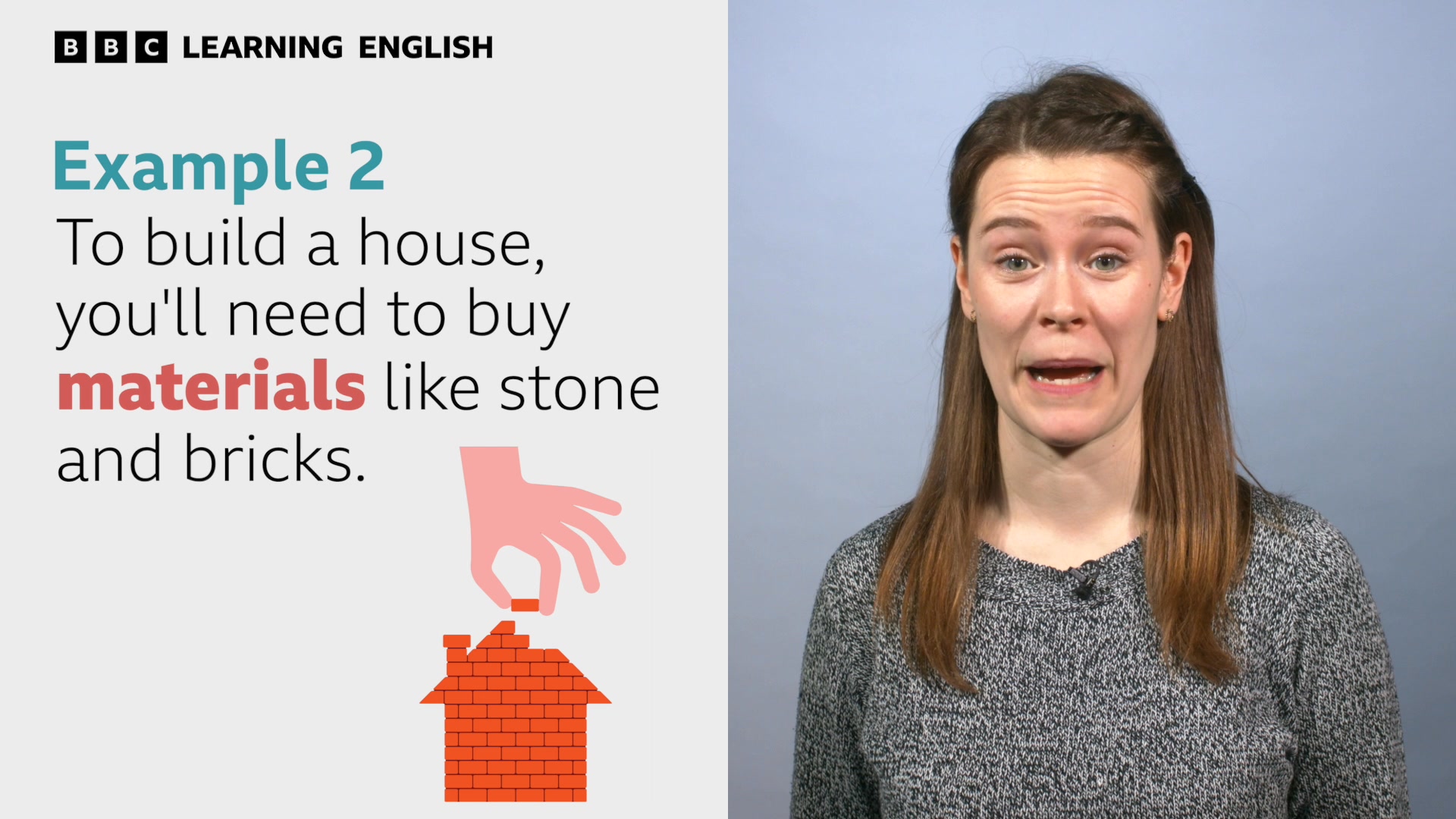 🌟 Beth teaches how to use 'material'. Watch the video and complete the ...