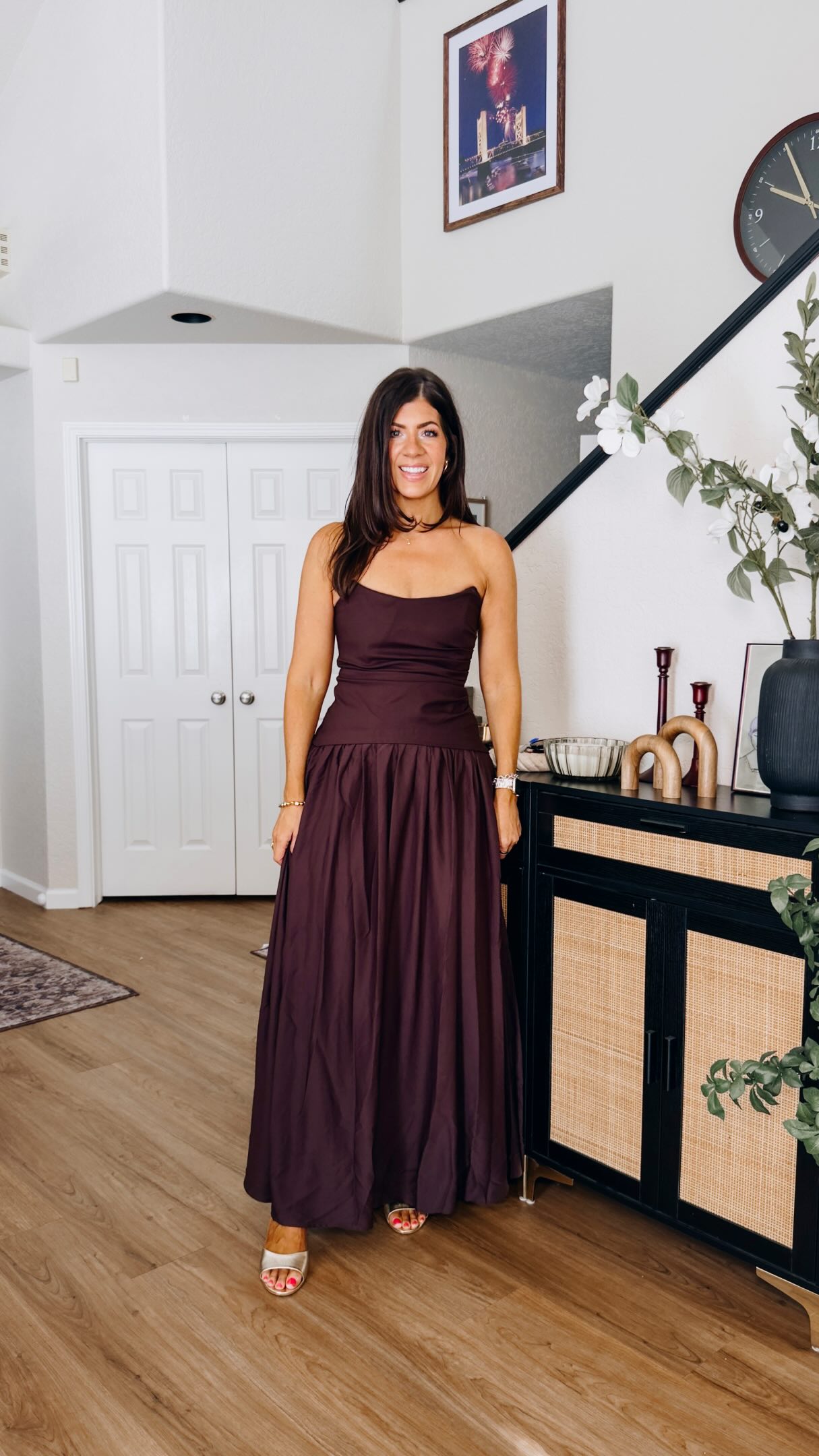 brown and black wedding guest dress Chocolate dresses for tall midsize fashion Sequin Beaded Floral Sleeveless ice blue dress SIZE:Size 2 just hang to dry