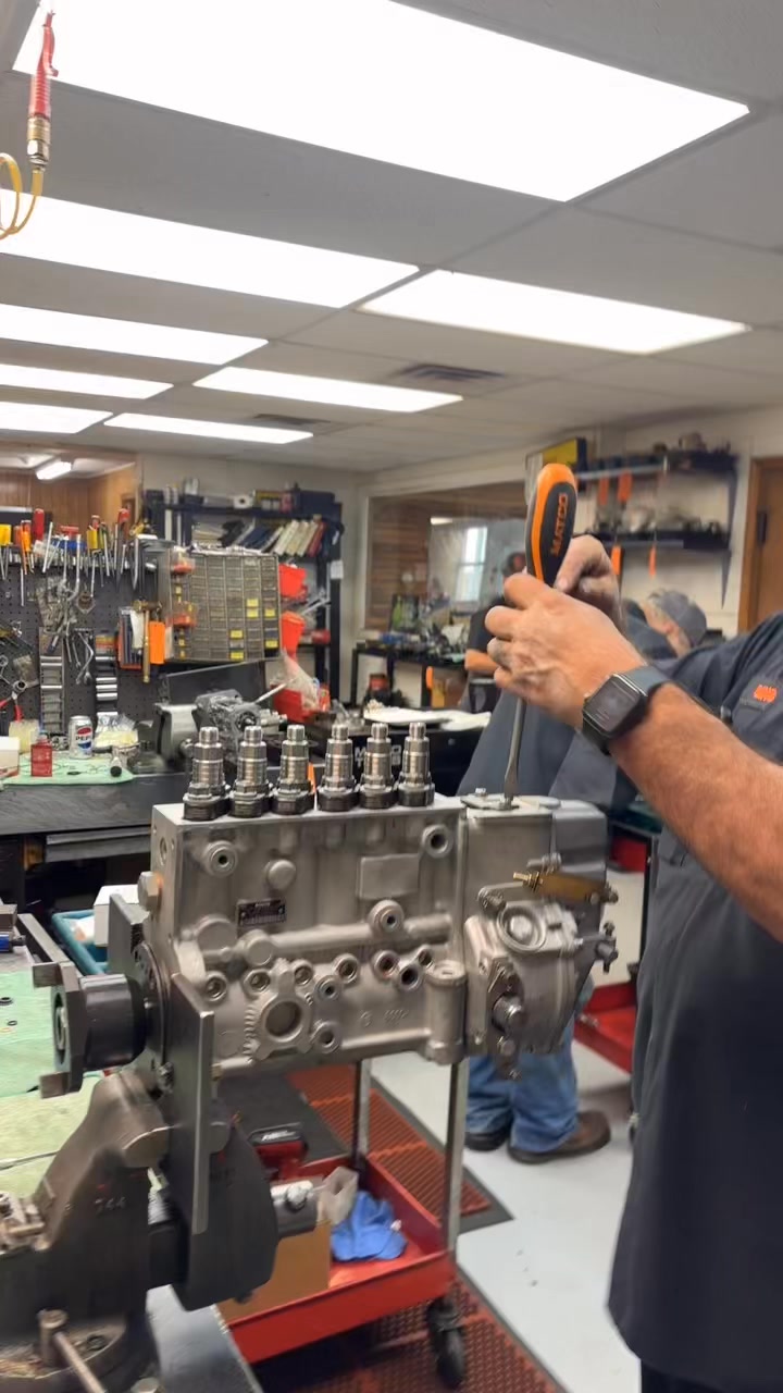 Busy Monday. We appreciate you. We Rebuild mechanical Diesel Fuel ...