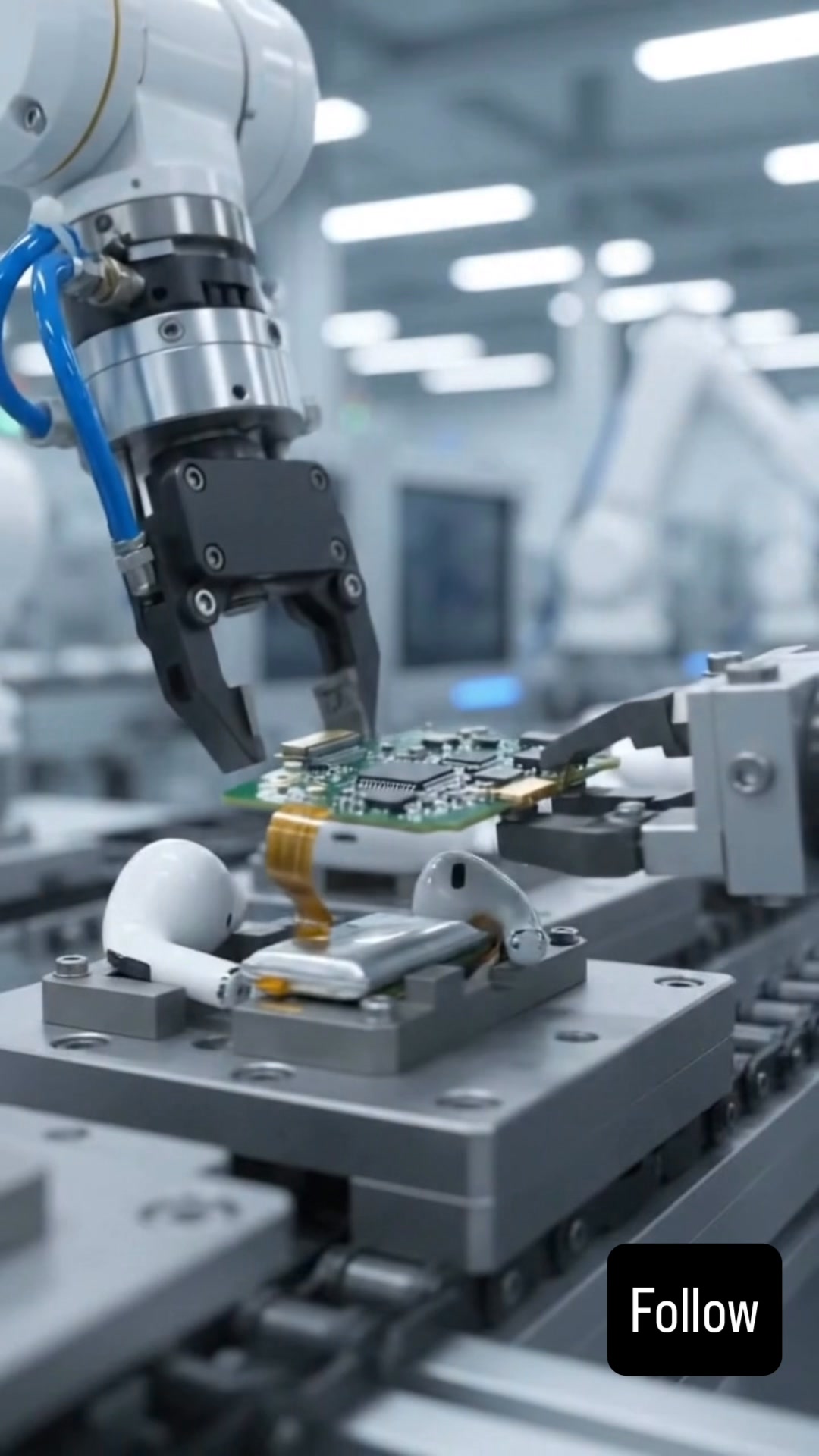 🎧 Ever wondered how AirPods are actually made? 👀 From tiny