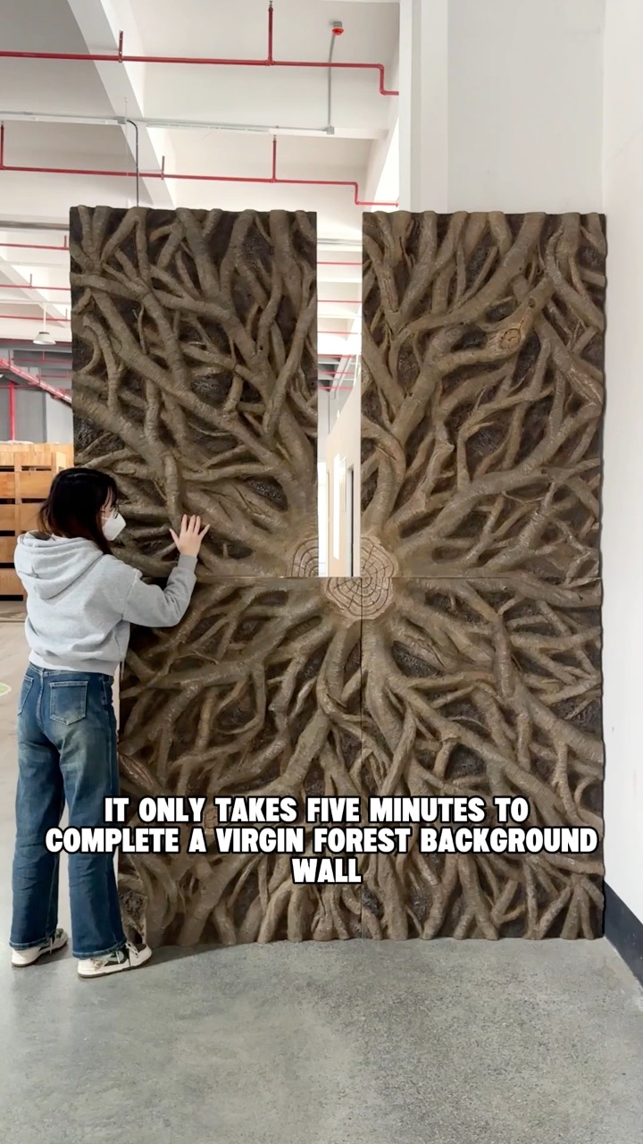 PU Faux Tree Root:：It only takes five minutes to complete a virgin ...