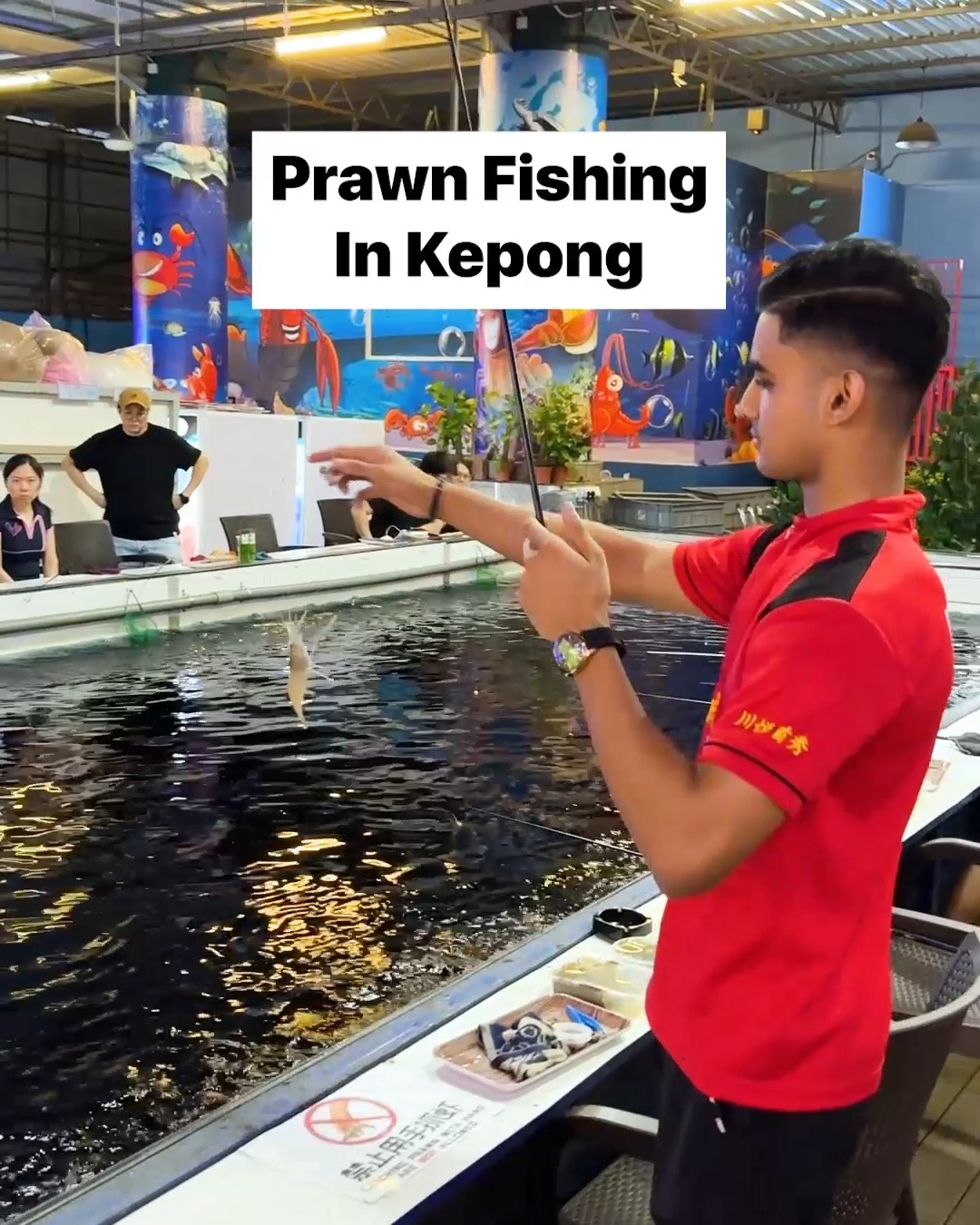 The largest & hottest prawn fishing spot in Kepong area! 🦐 They have a ...