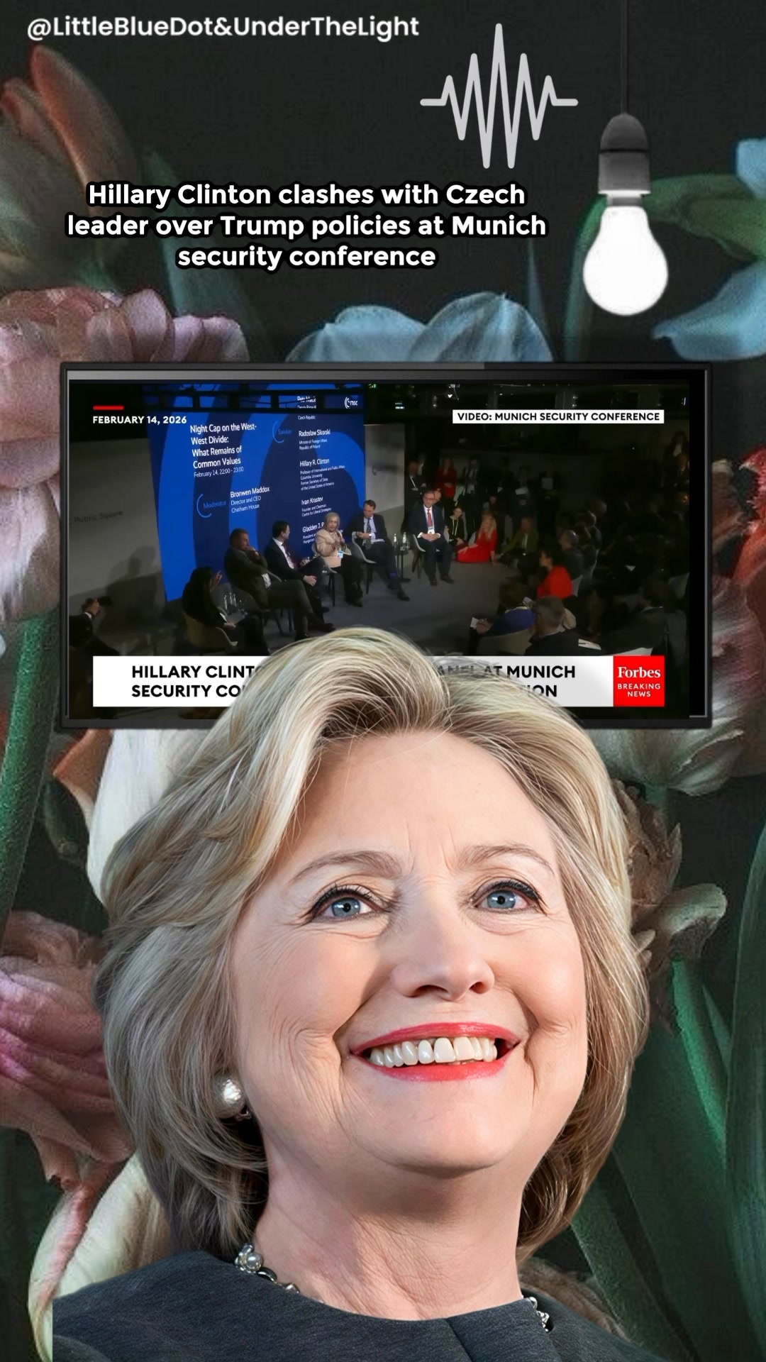 Hillary Clinton clashes with Czech leader over Trump policies at Munich ...