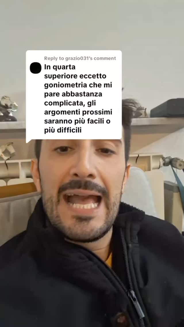 Risposta al commento 