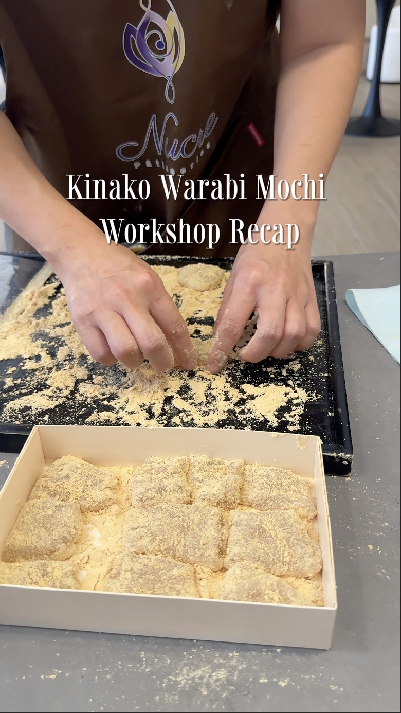 Just tried this beautiful Warabimochi from Wagashiya Warabimochi