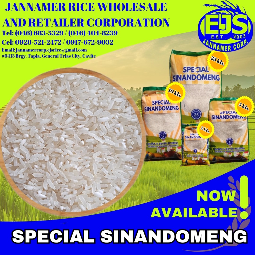 ‼️RESTOCK ALERT ‼️ 📌 SPECIAL SINANDOMENG - Label Category: Well Milled ...