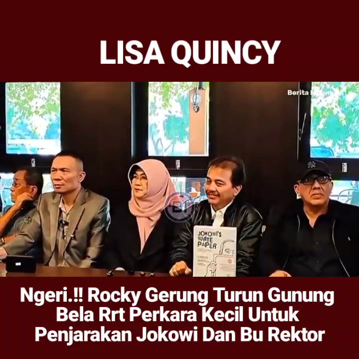 NGERI.!! ROCKY GERUNG TURUN GUNUNG BELA RRT PERKARA KECIL UNTUK ...
