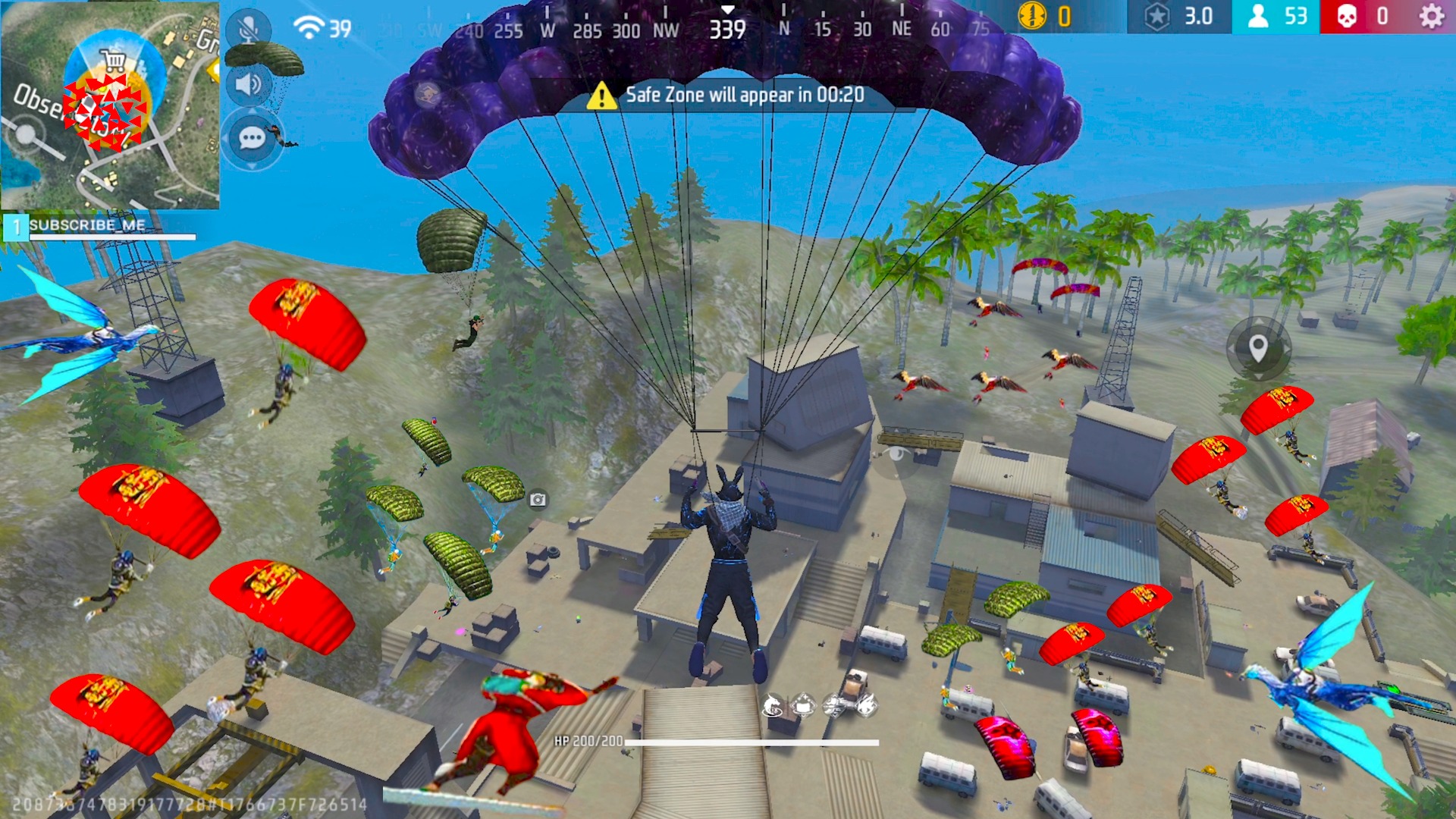YU　A品L 20キロ 53 Kills 💪 MAC10 + AWM⚡ 99% Headshot🎯| Solo Vs Squad Full