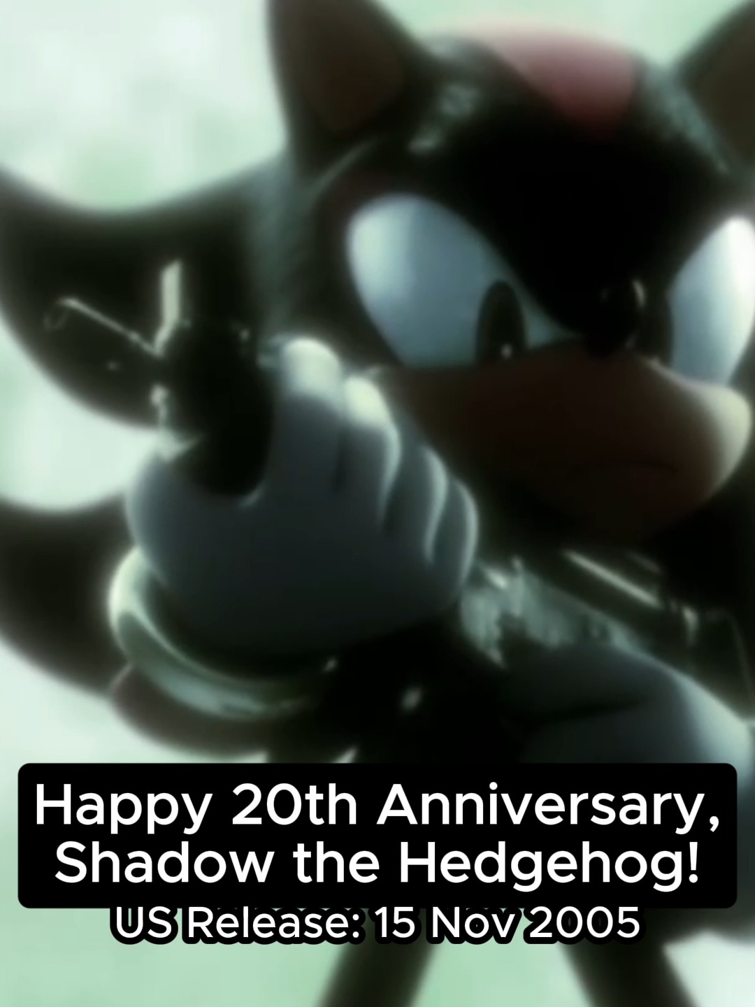 Sonic Stadium - 🗓️🎉 HAPPY 20TH ANNIVERSARY, SHADOW THE... | Facebook