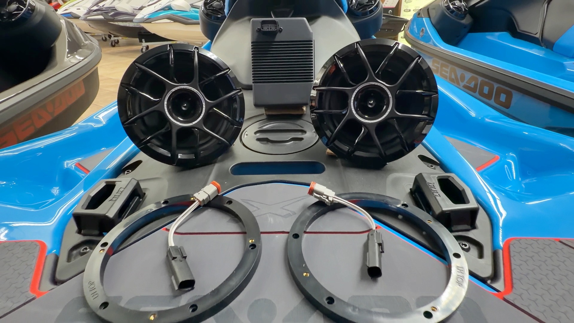 New 160-watt SEA-DOO Audio Upgrade Kit! Includes our RIVA 