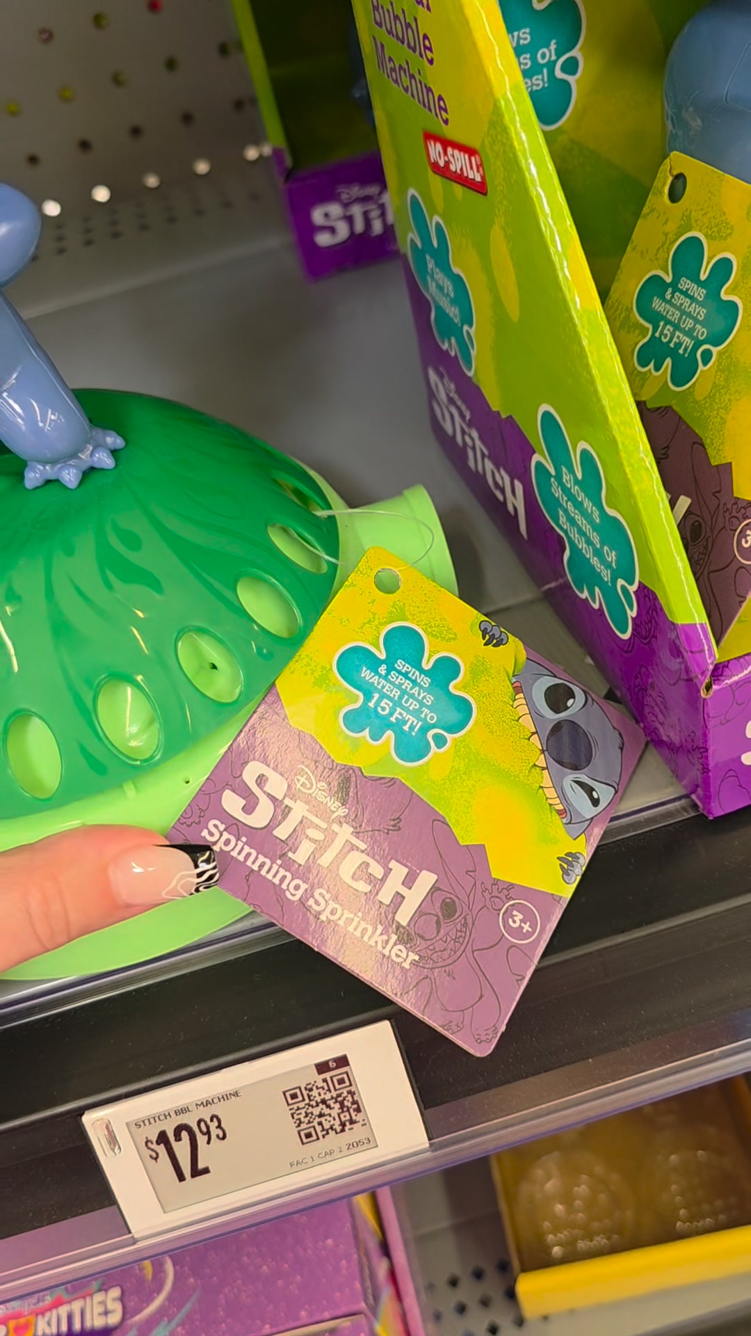 BANDAI, Squeeze Ball Maker Stitch, multicolore CO8261, créez votre balle Squeeze avec des figurines Stitch