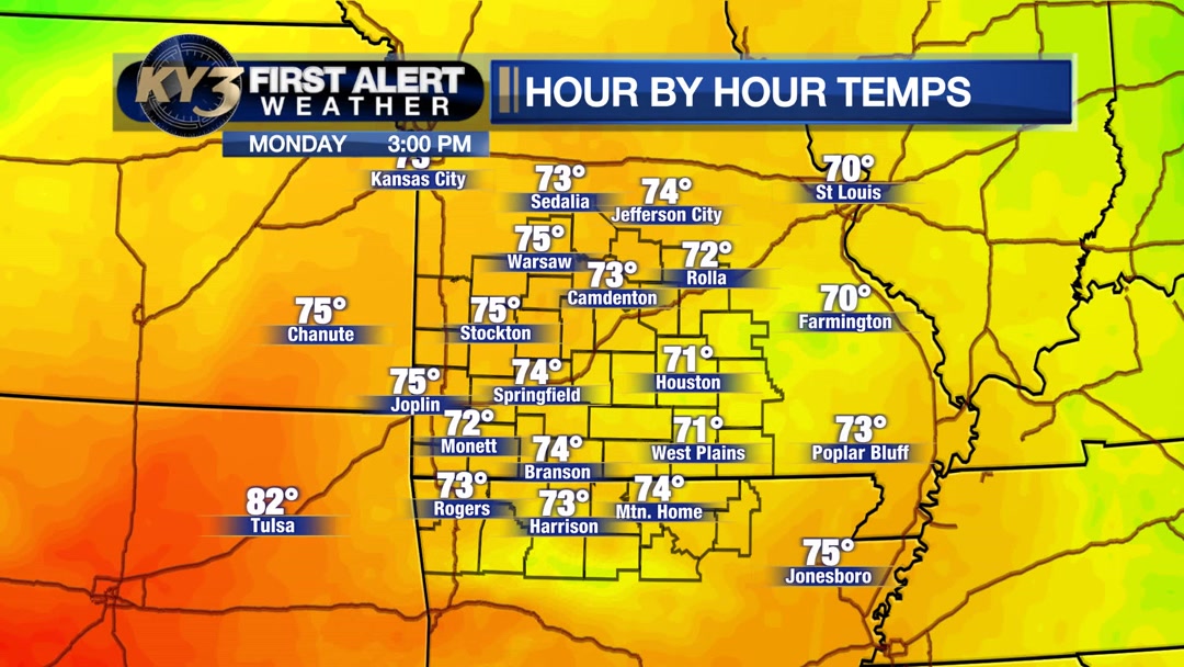 FIRST ALERT WETHER: Feeling like October today, warmer than normal ...