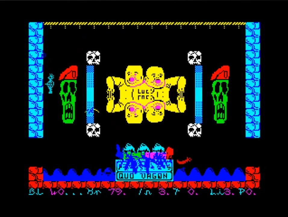 Soft & Cuddly on the ZX Spectrum delivers a surreal, nightmarish
